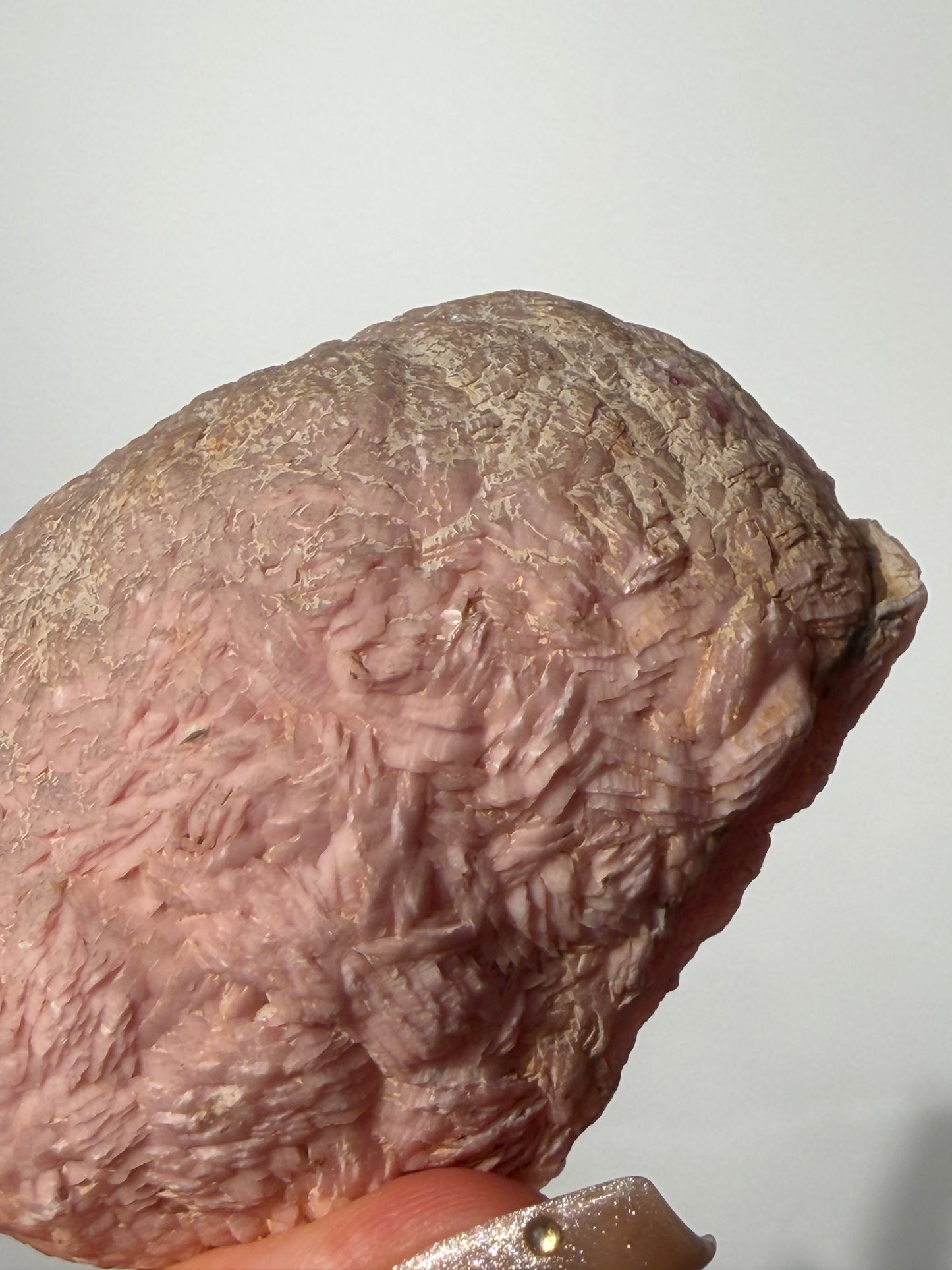Old Stock Rhodochrosite Nodule Specimen B