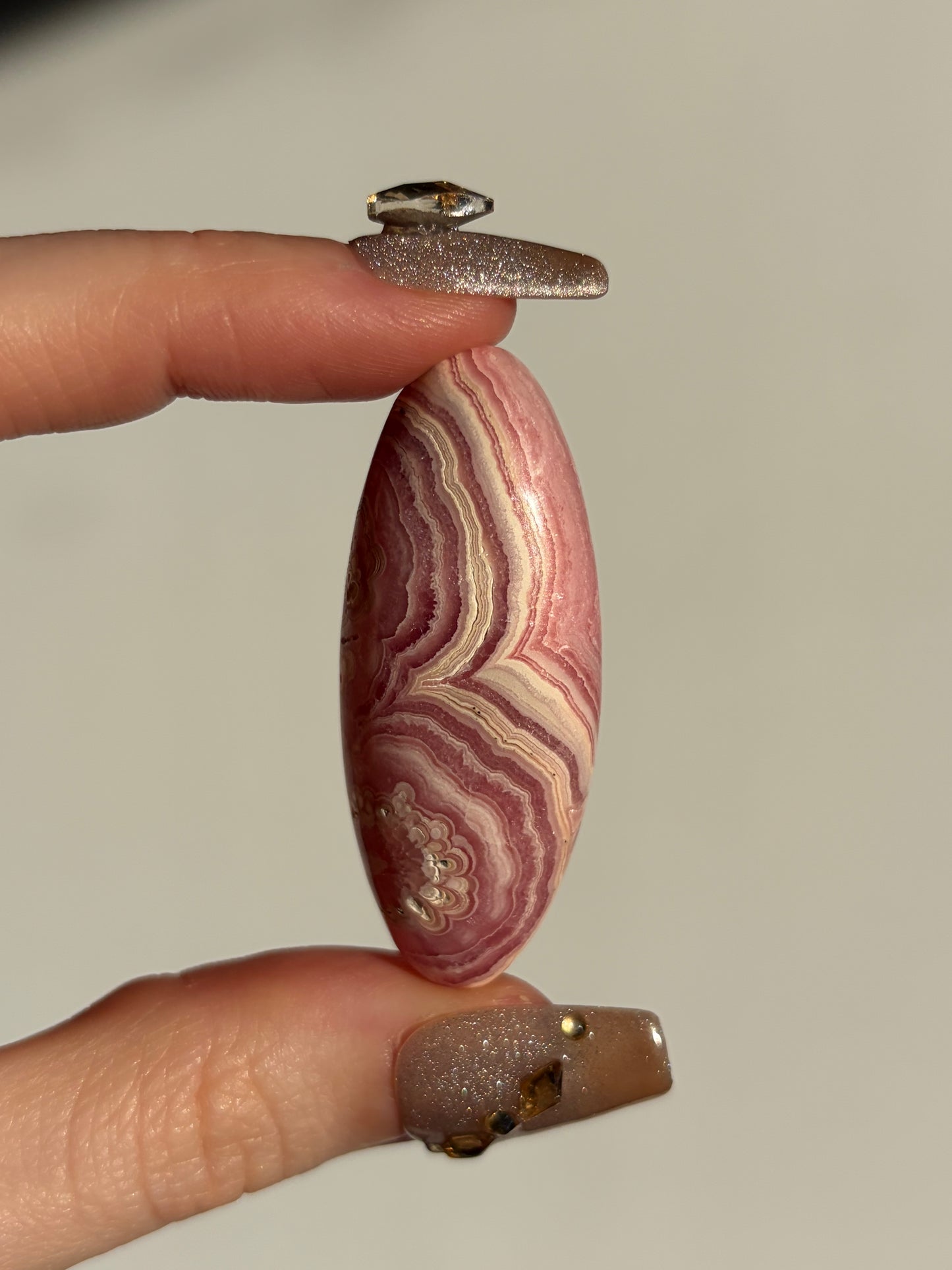 Floral Banded Rhodochrosite Shiva A