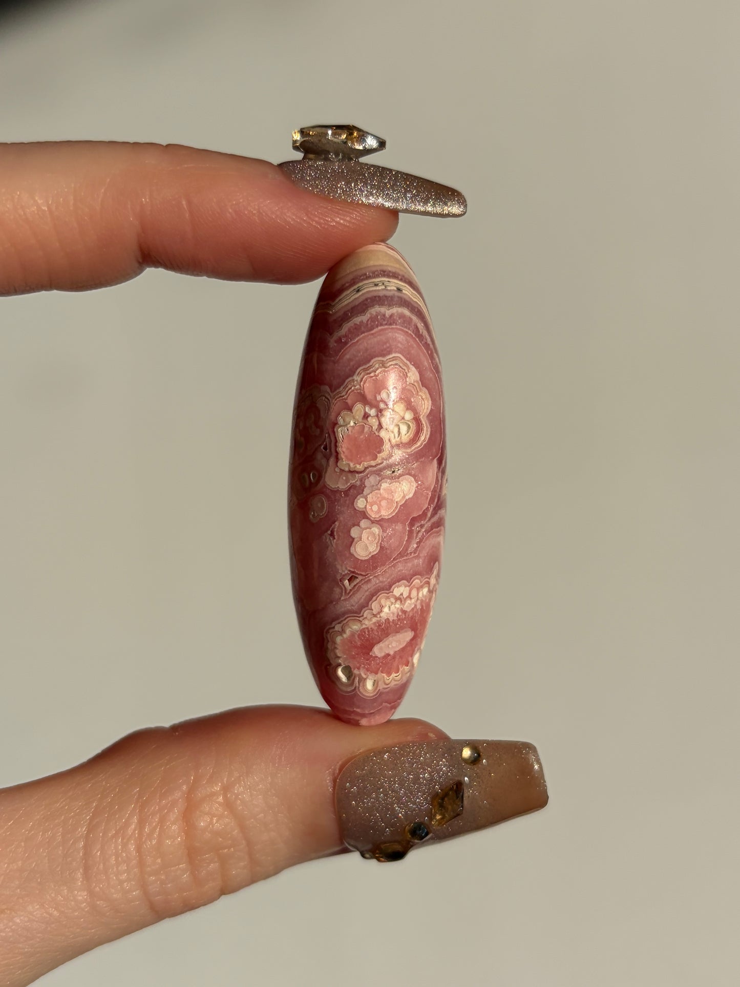 Floral Banded Rhodochrosite Shiva A