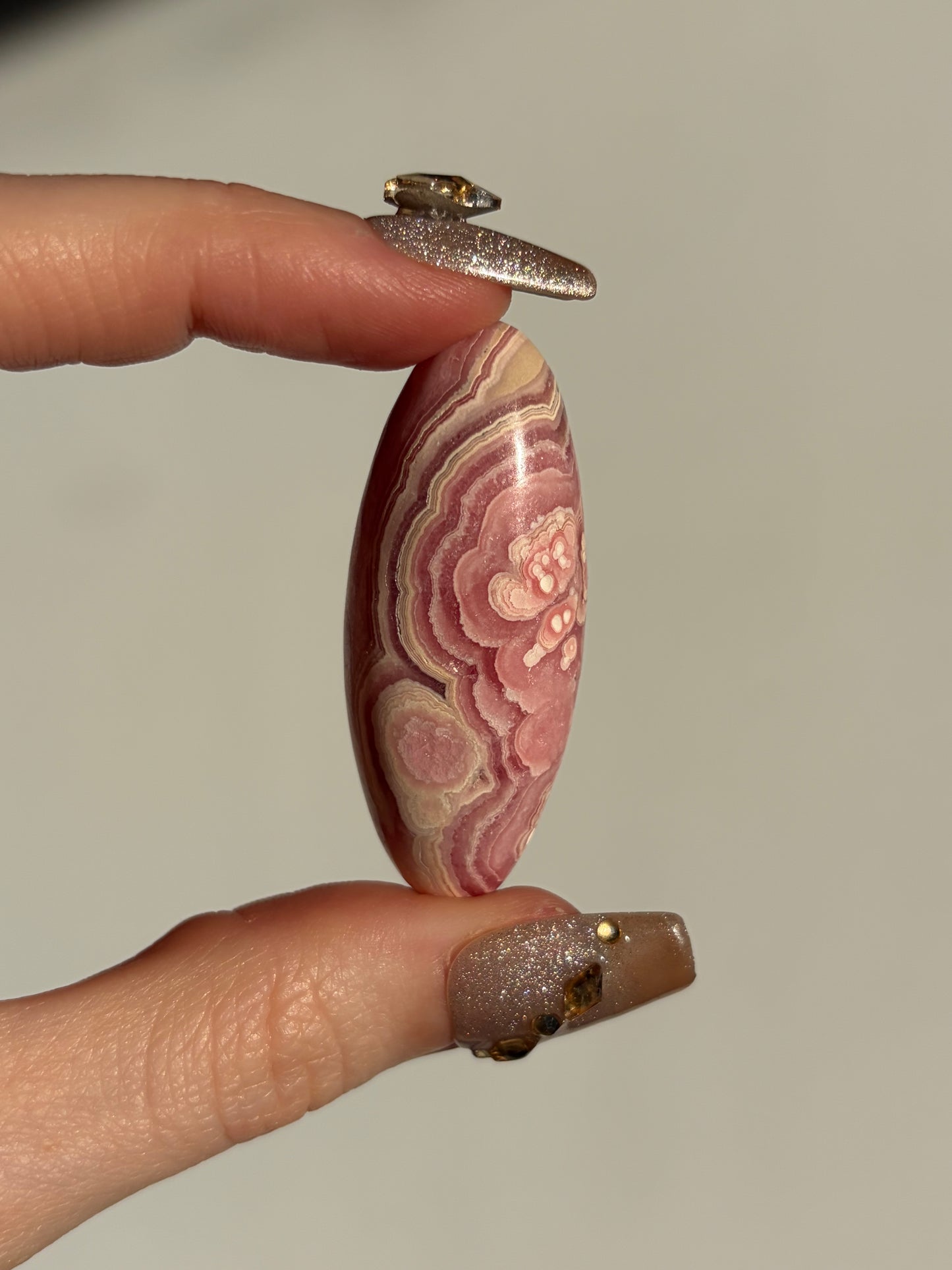 Floral Banded Rhodochrosite Shiva A