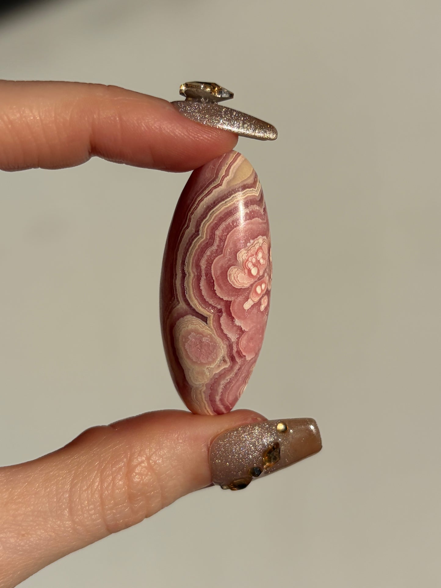 Floral Banded Rhodochrosite Shiva A