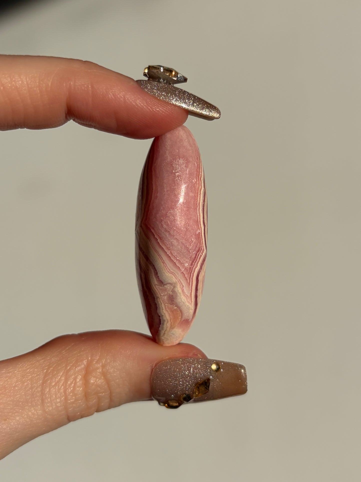 Floral Banded Rhodochrosite Shiva A