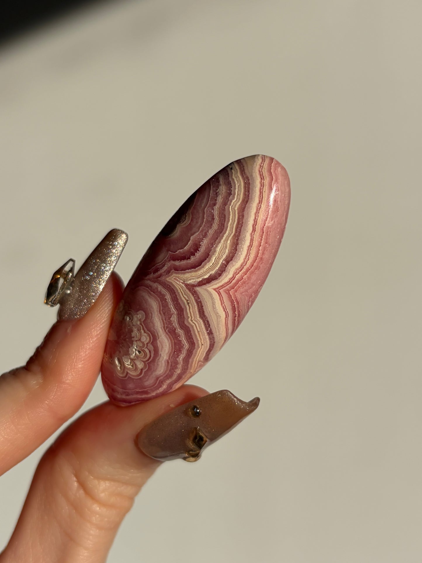 Floral Banded Rhodochrosite Shiva A
