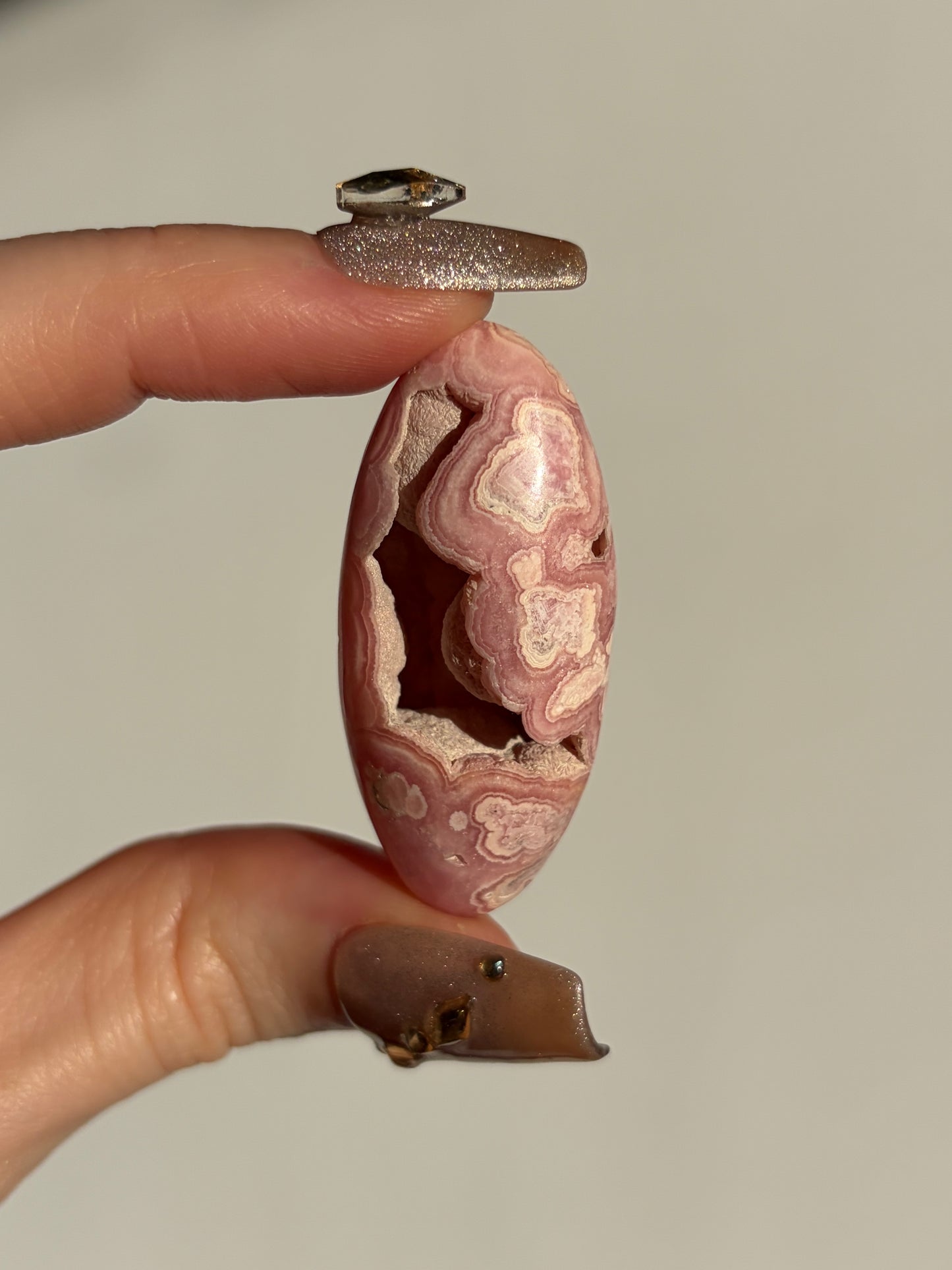 Floral Banded Rhodochrosite Shiva B