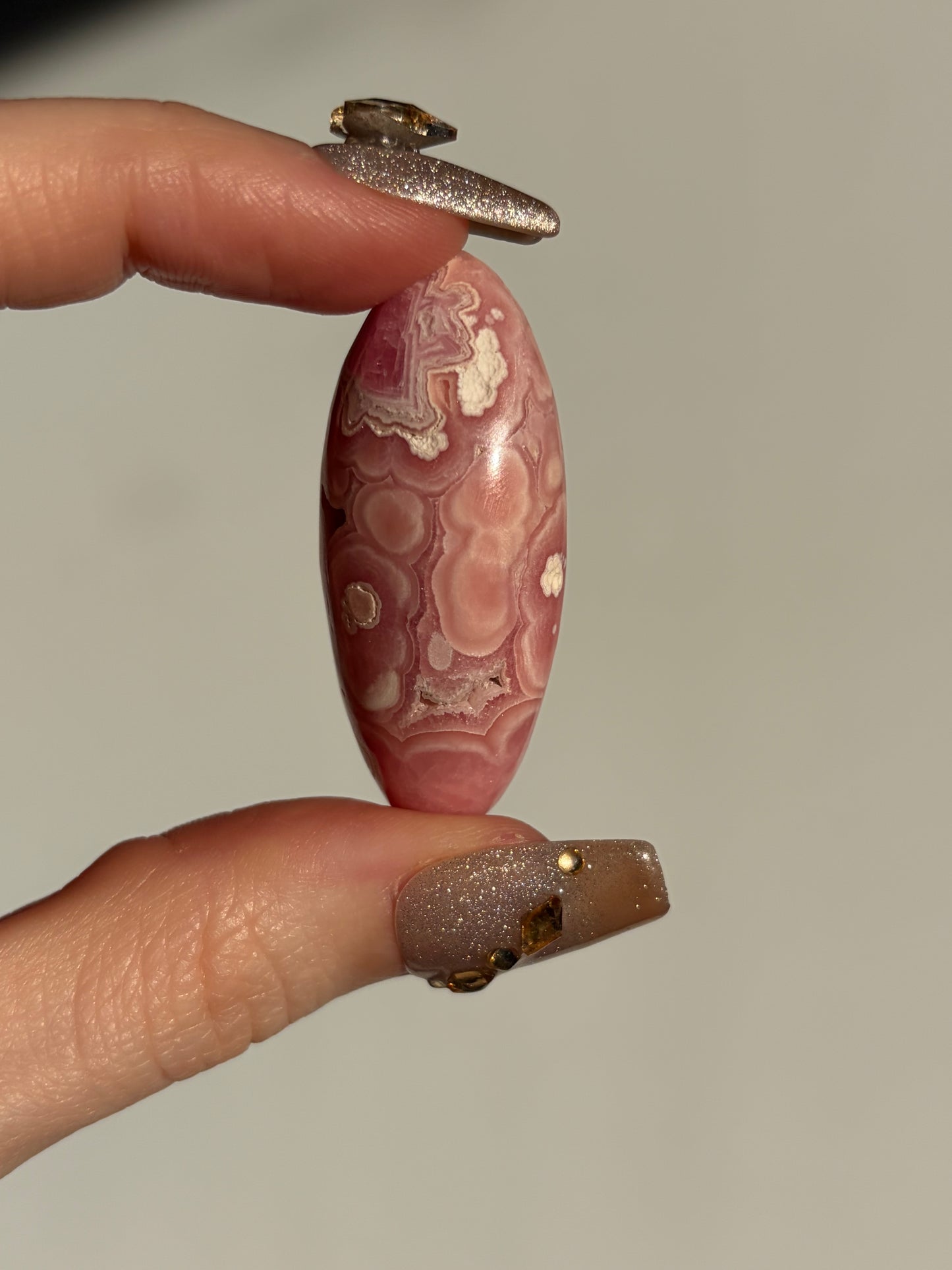 Floral Banded Rhodochrosite Shiva B