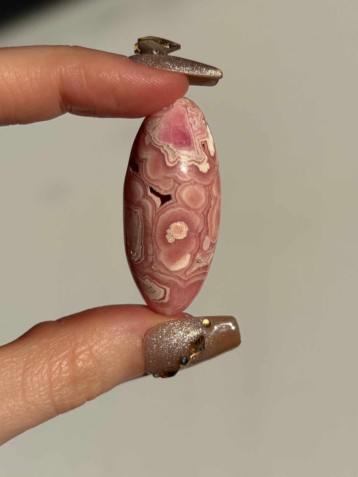 Floral Banded Rhodochrosite Shiva B