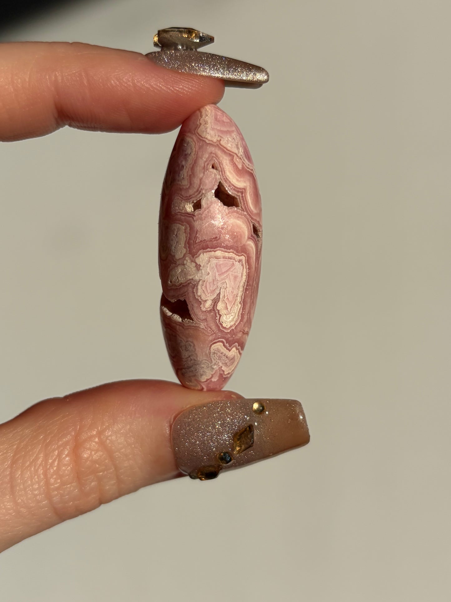 Floral Banded Rhodochrosite Shiva B