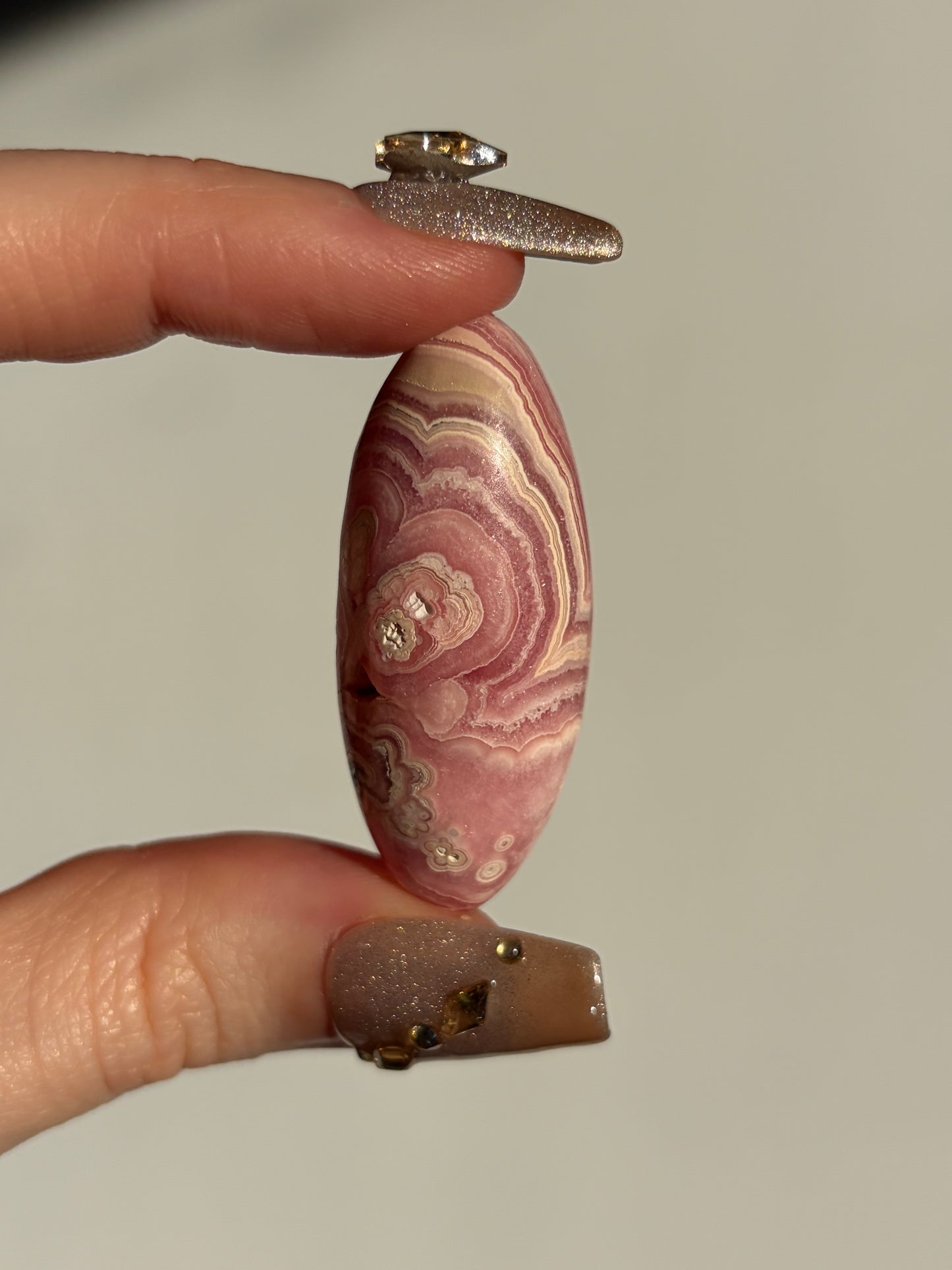 Floral Banded Rhodochrosite Shiva D