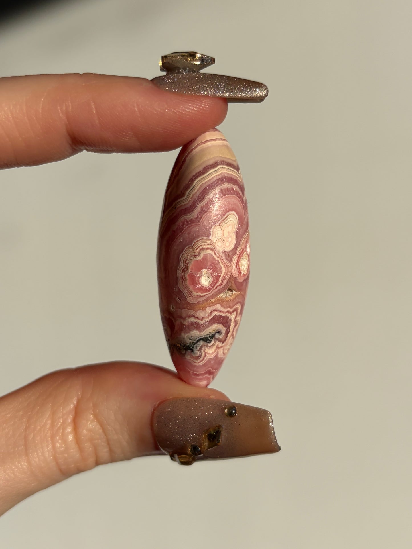 Floral Banded Rhodochrosite Shiva D