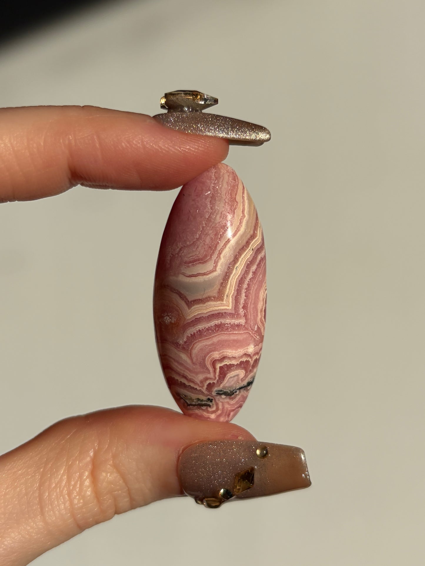 Floral Banded Rhodochrosite Shiva D