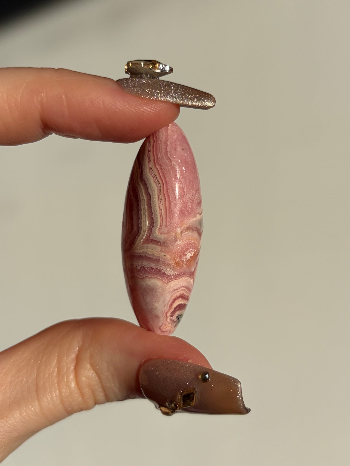 Floral Banded Rhodochrosite Shiva D