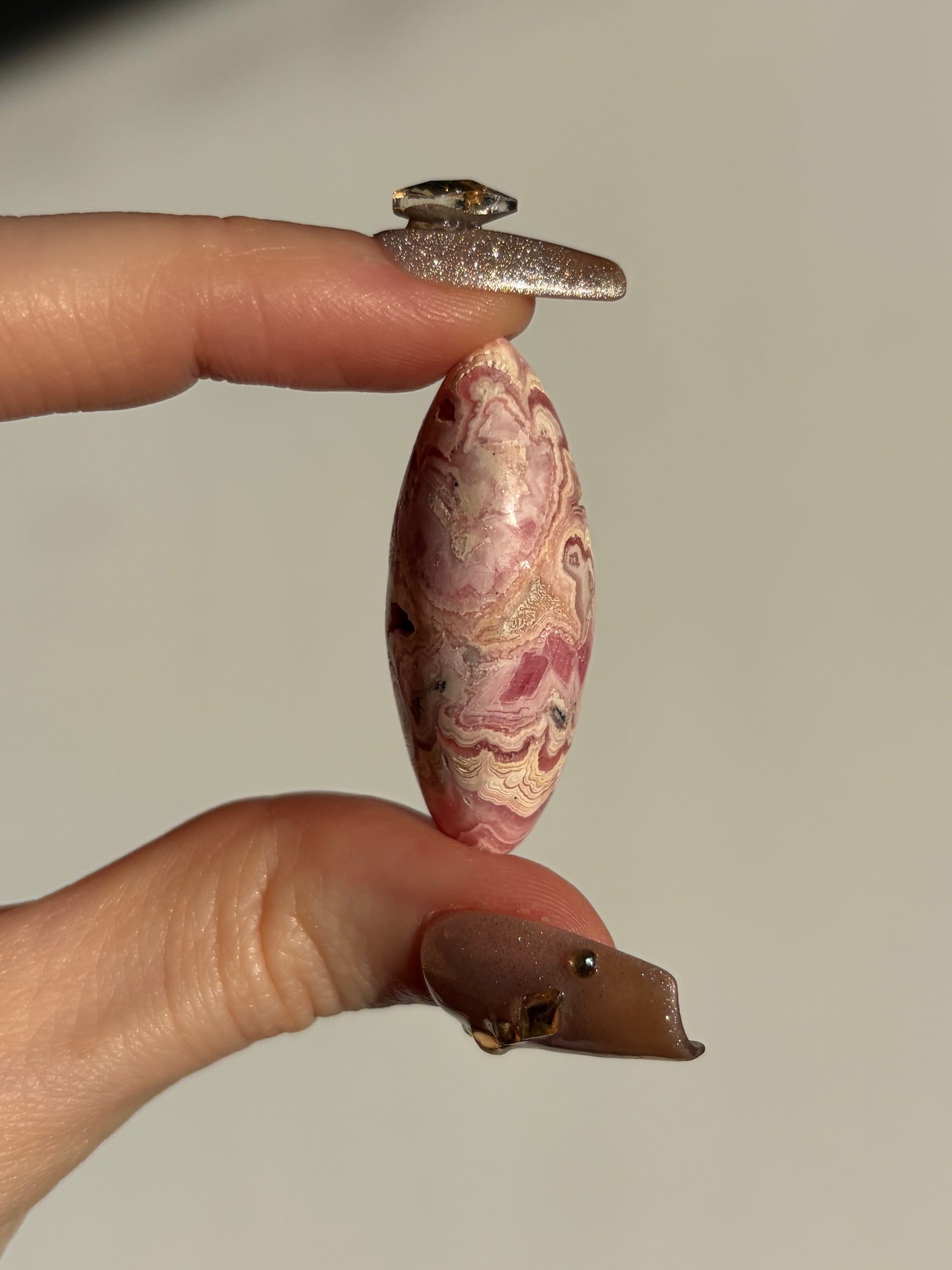 Floral Banded Rhodochrosite Shiva E