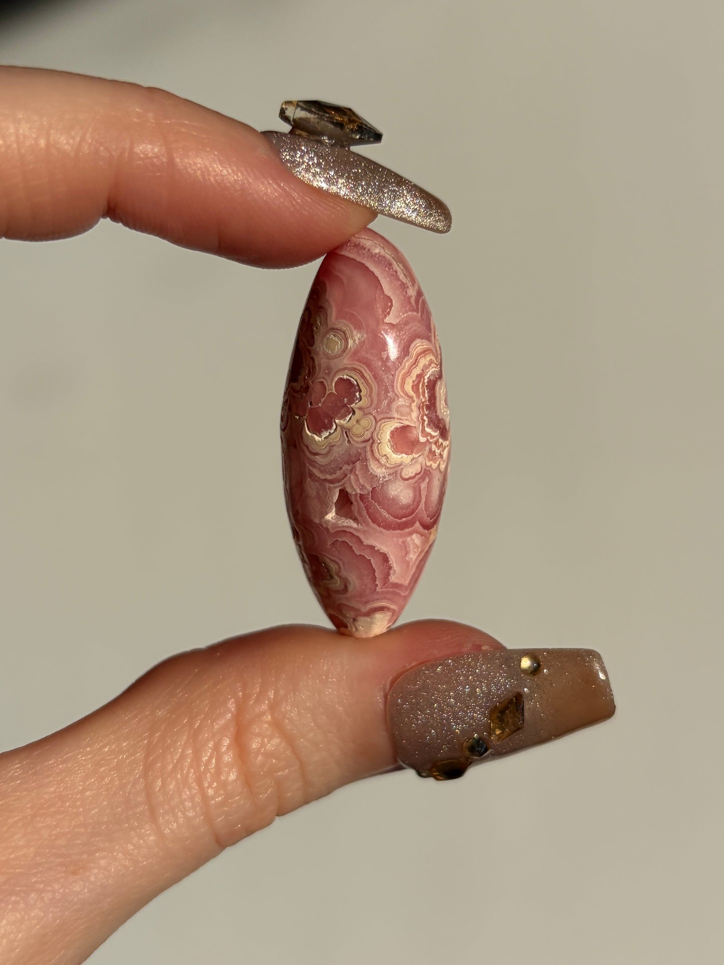Floral Banded Rhodochrosite Shiva E