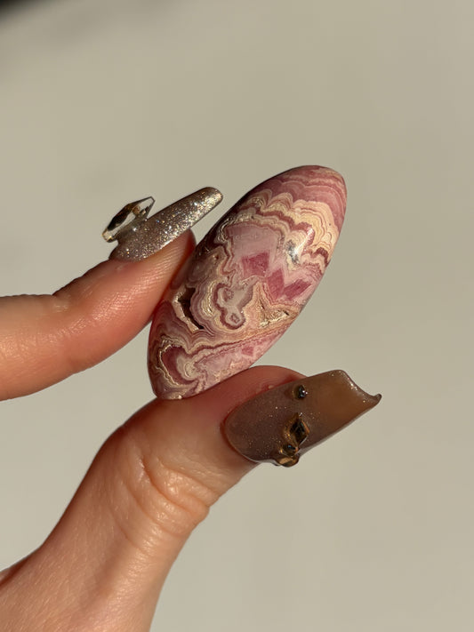 Floral Banded Rhodochrosite Shiva E