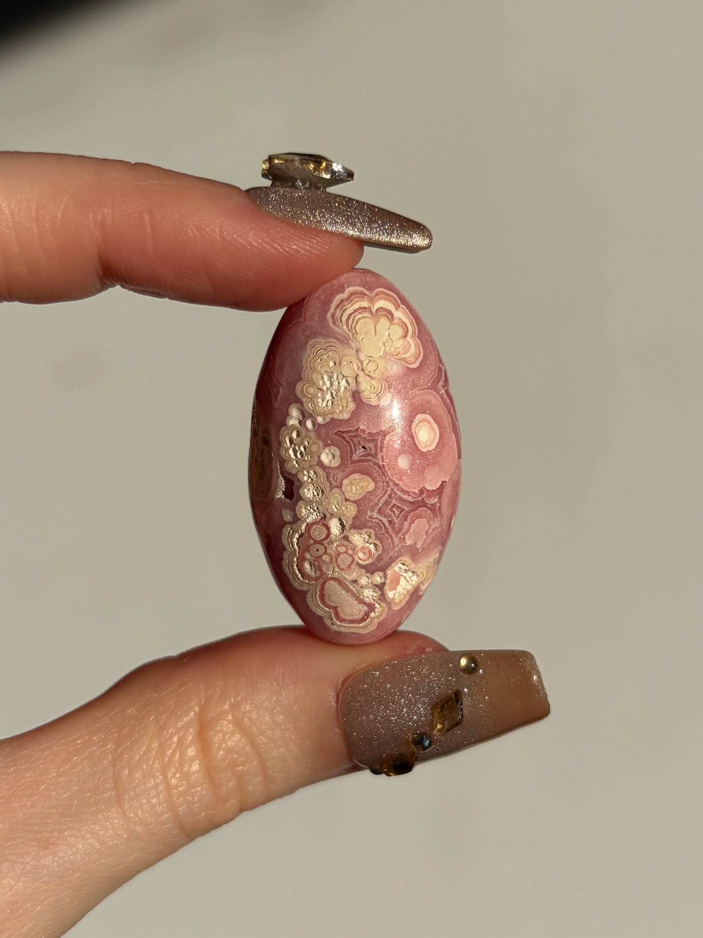Floral Banded Rhodochrosite Shiva F
