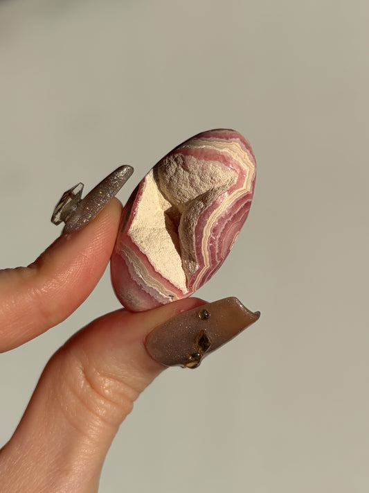 Floral Banded Rhodochrosite Shiva F