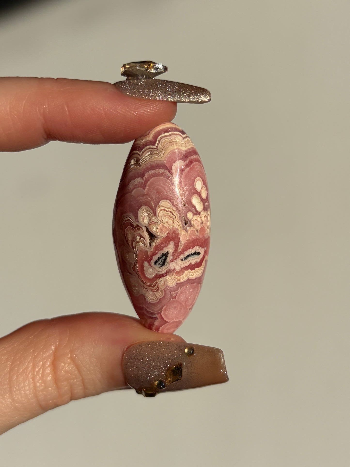Floral Banded Rhodochrosite Shiva G