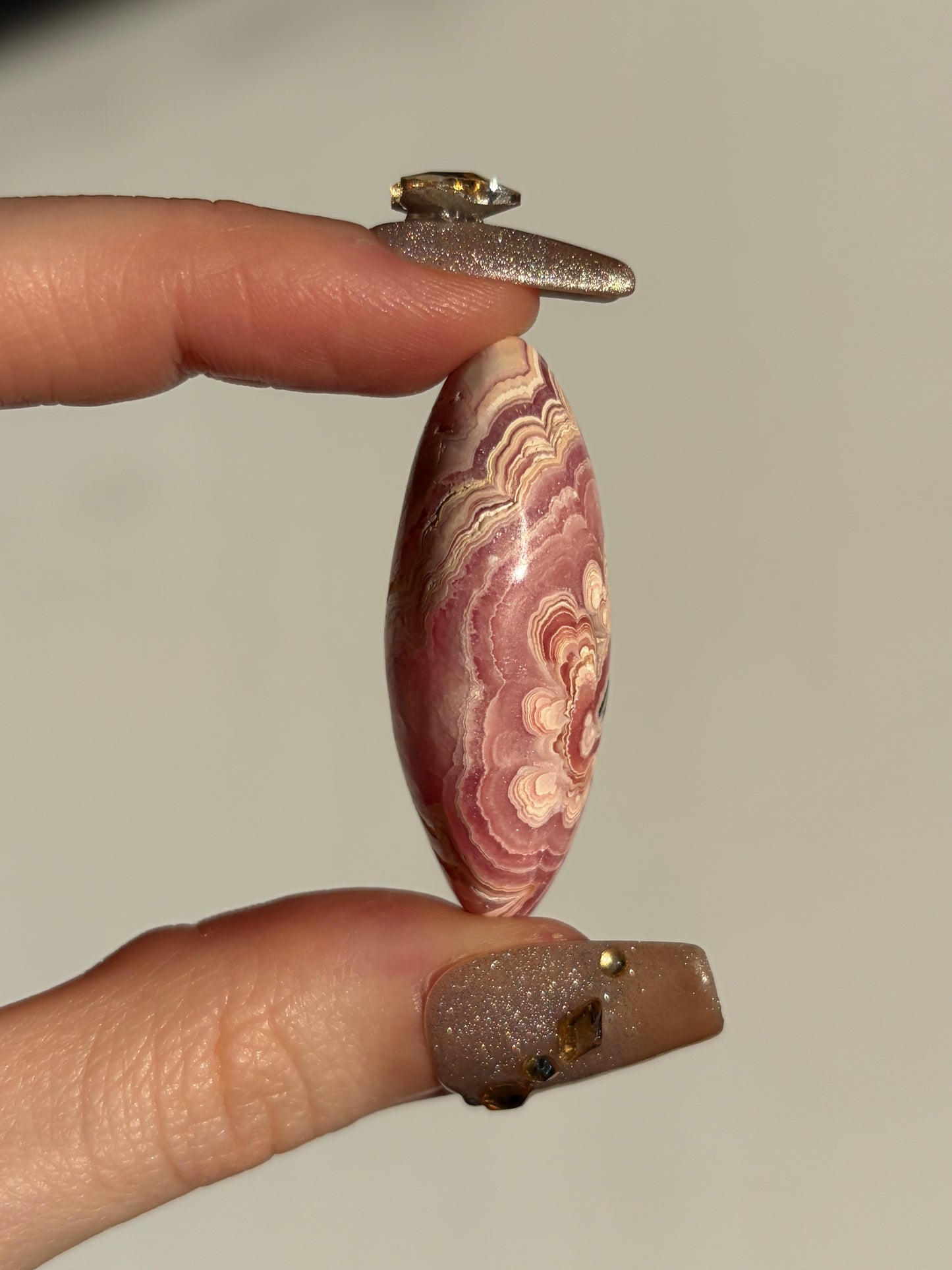 Floral Banded Rhodochrosite Shiva G