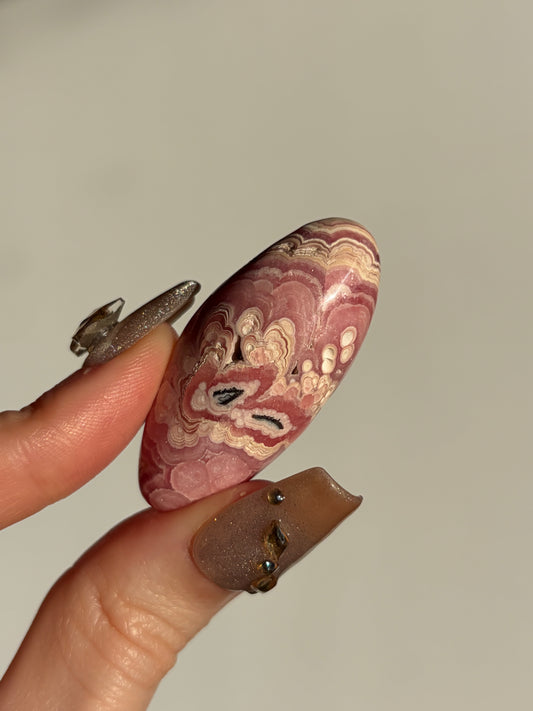 Floral Banded Rhodochrosite Shiva G