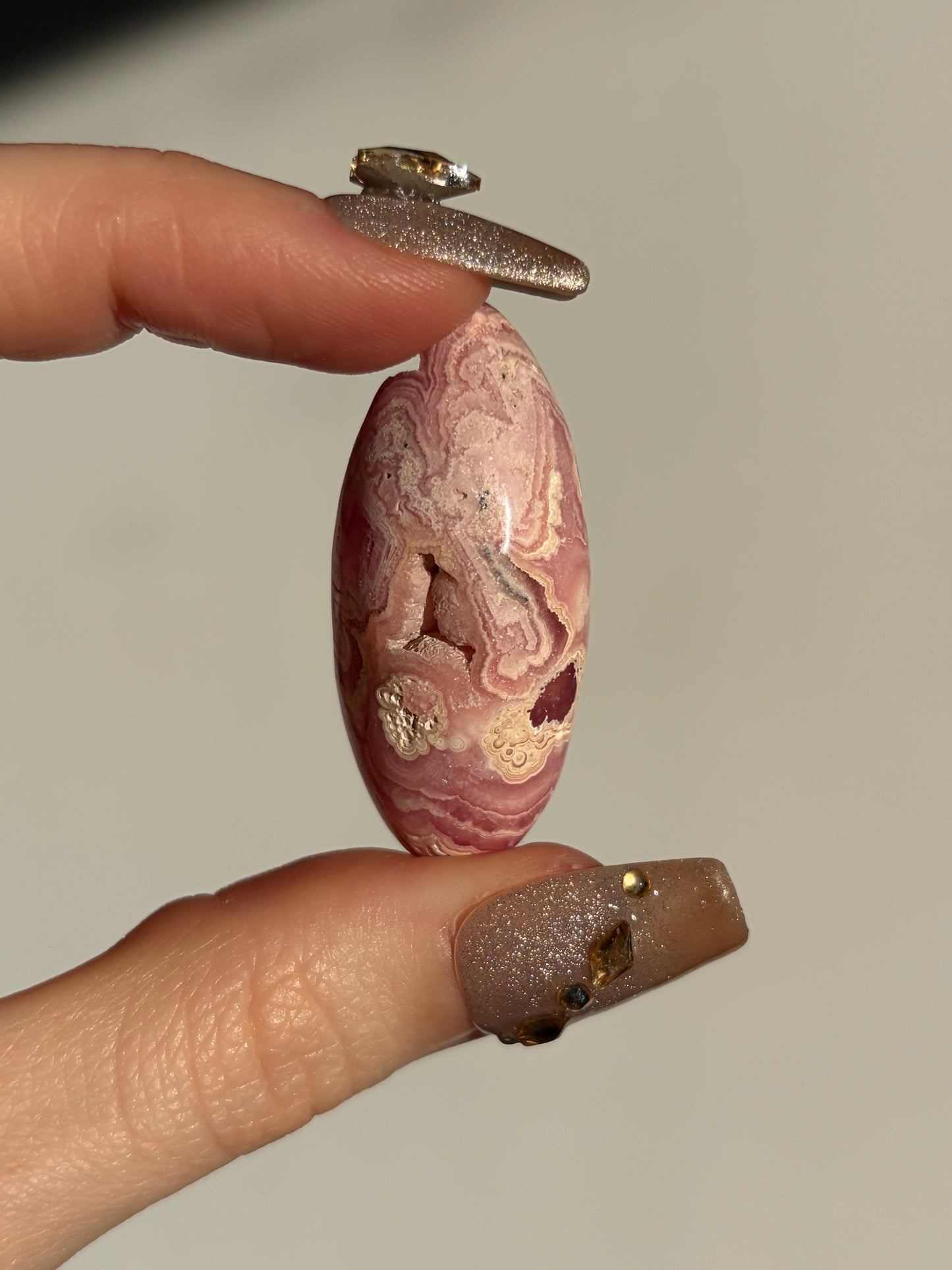 Floral Banded Rhodochrosite Shiva H