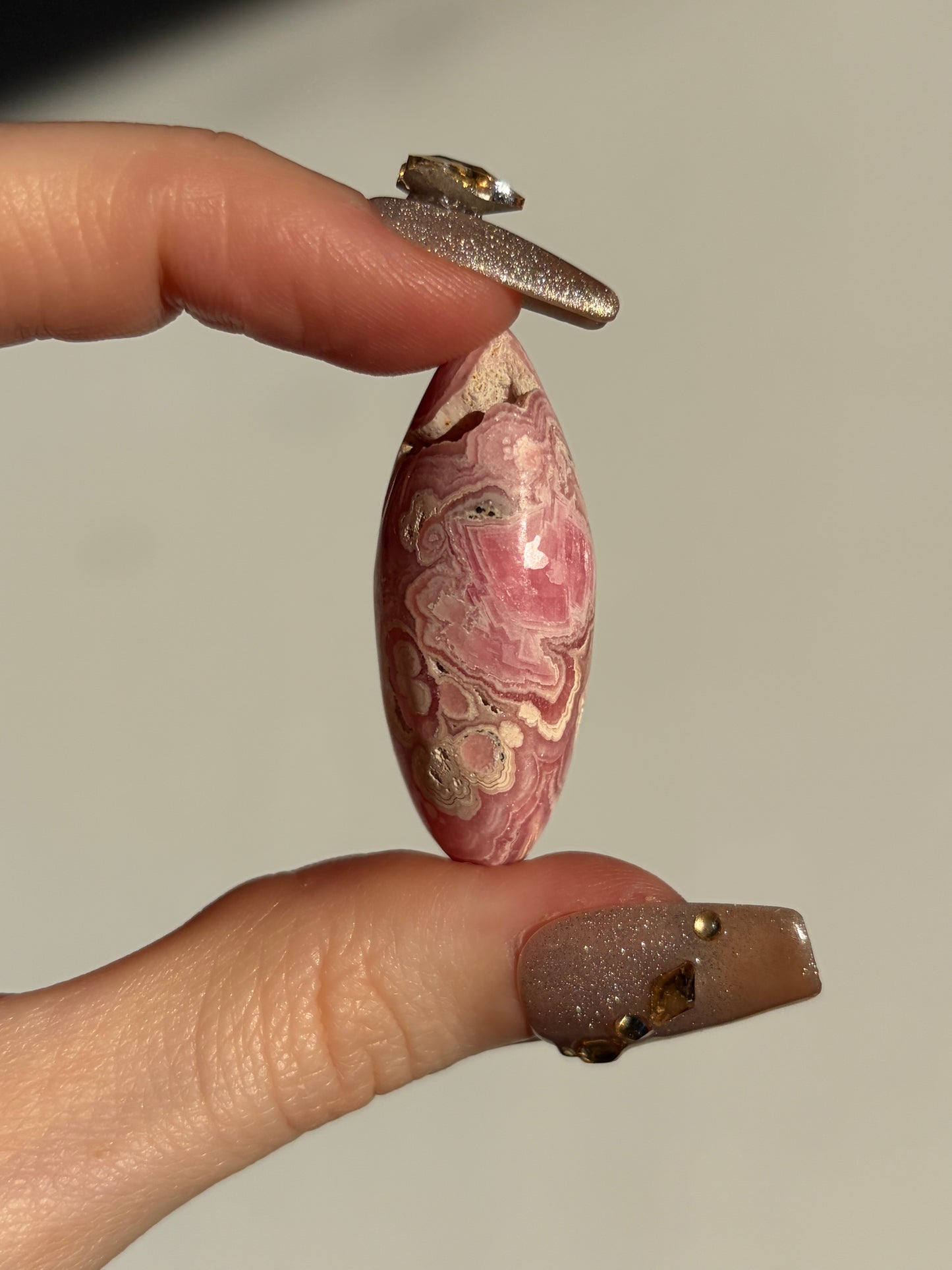 Floral Banded Rhodochrosite Shiva H