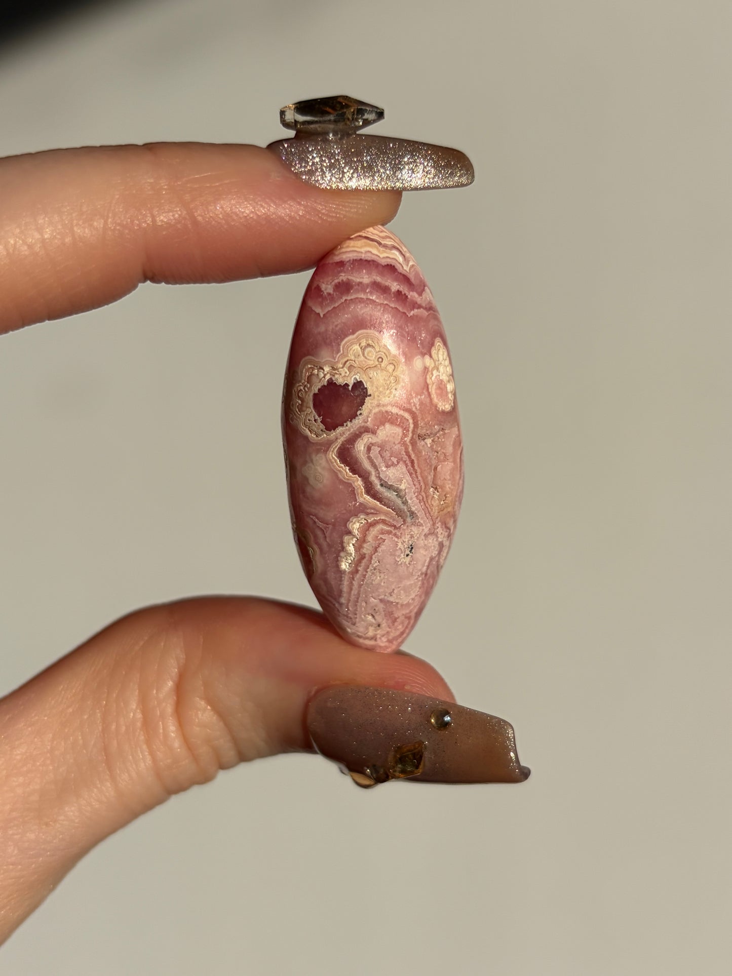 Floral Banded Rhodochrosite Shiva H