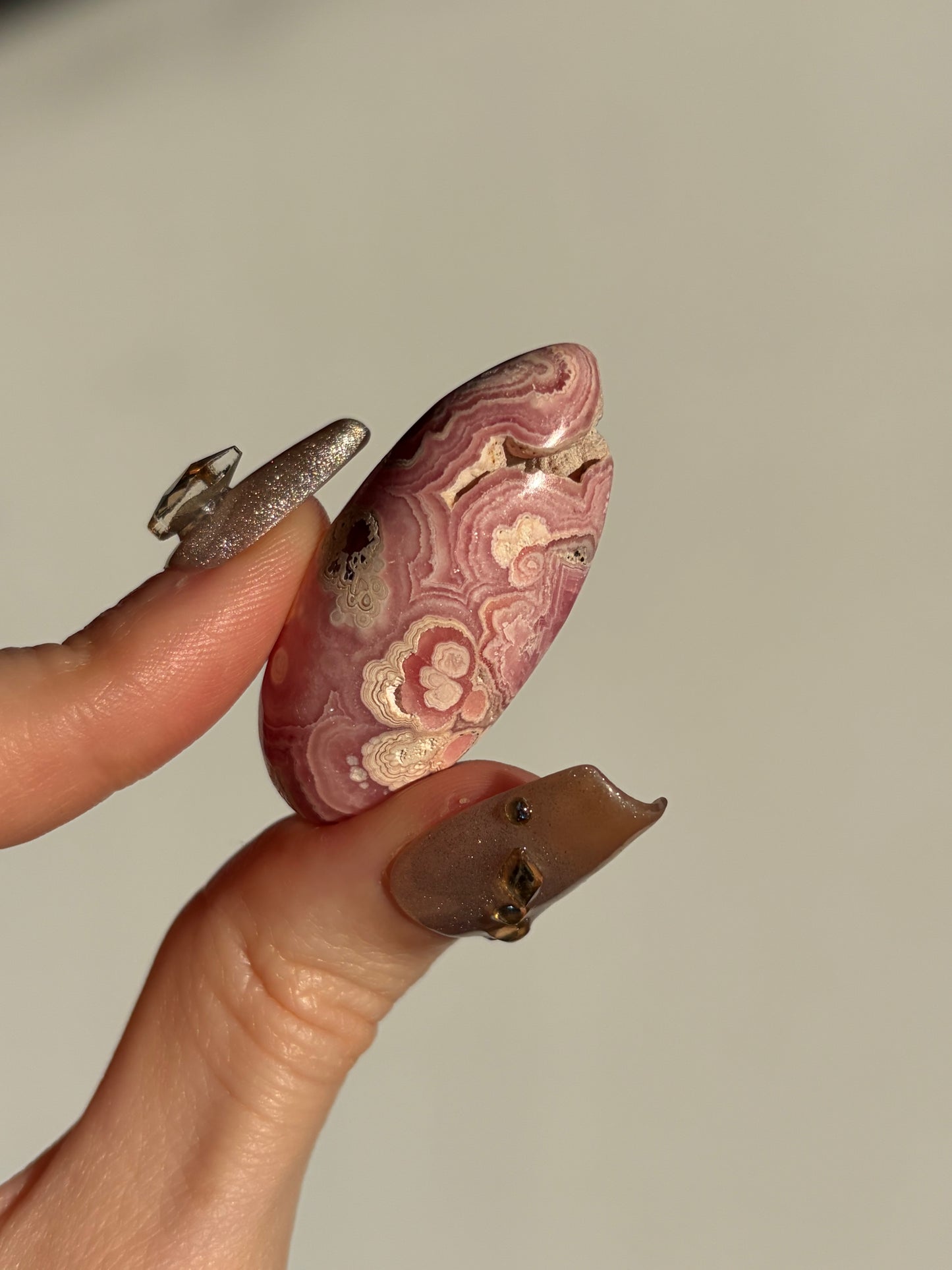 Floral Banded Rhodochrosite Shiva H