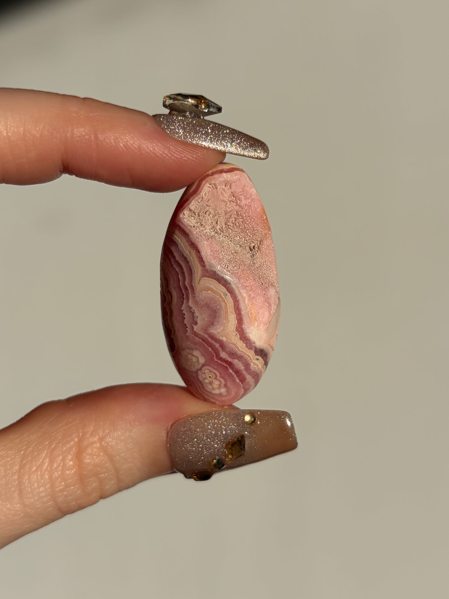Floral Banded Rhodochrosite Shiva J