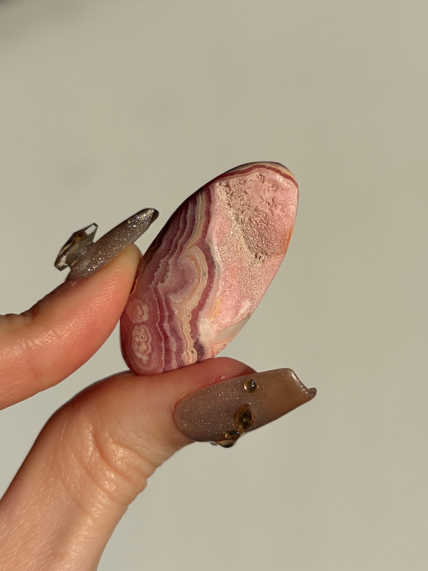 Floral Banded Rhodochrosite Shiva J