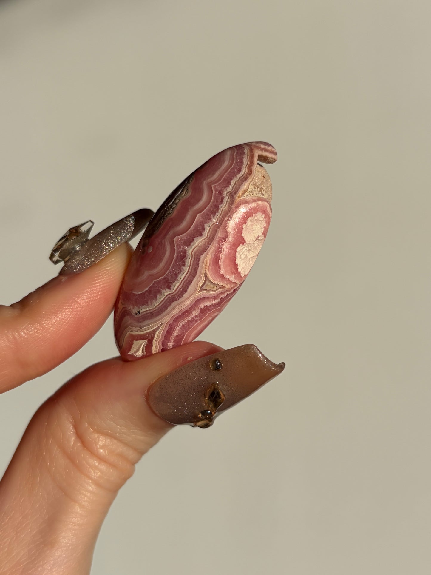 Floral Banded Rhodochrosite Shiva K