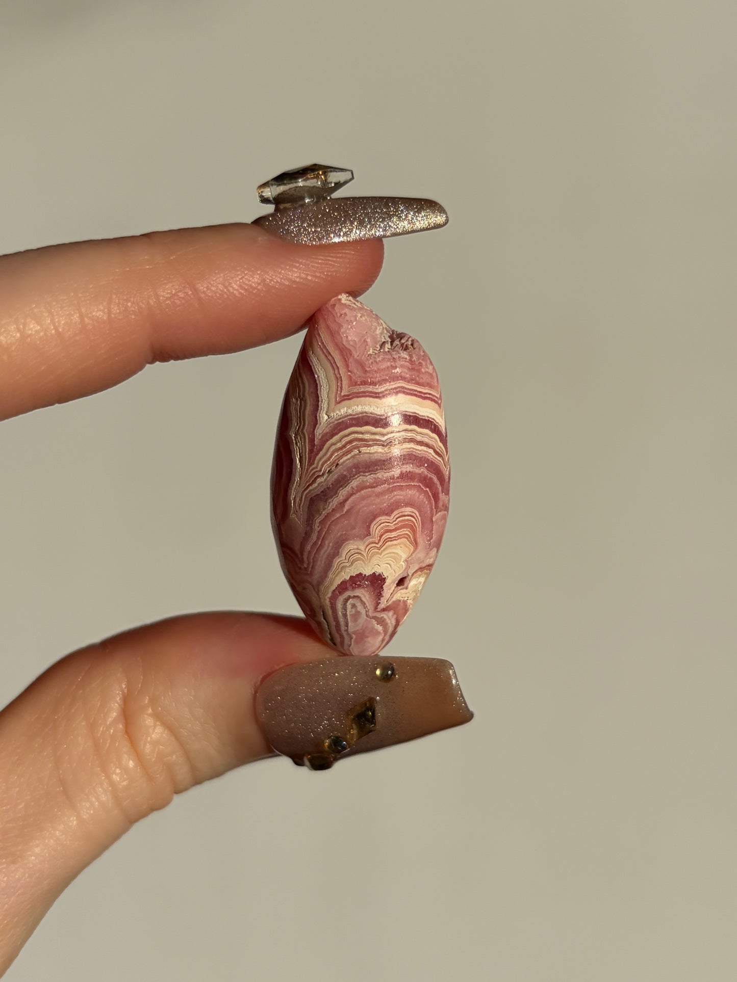 Floral Banded Rhodochrosite Shiva L
