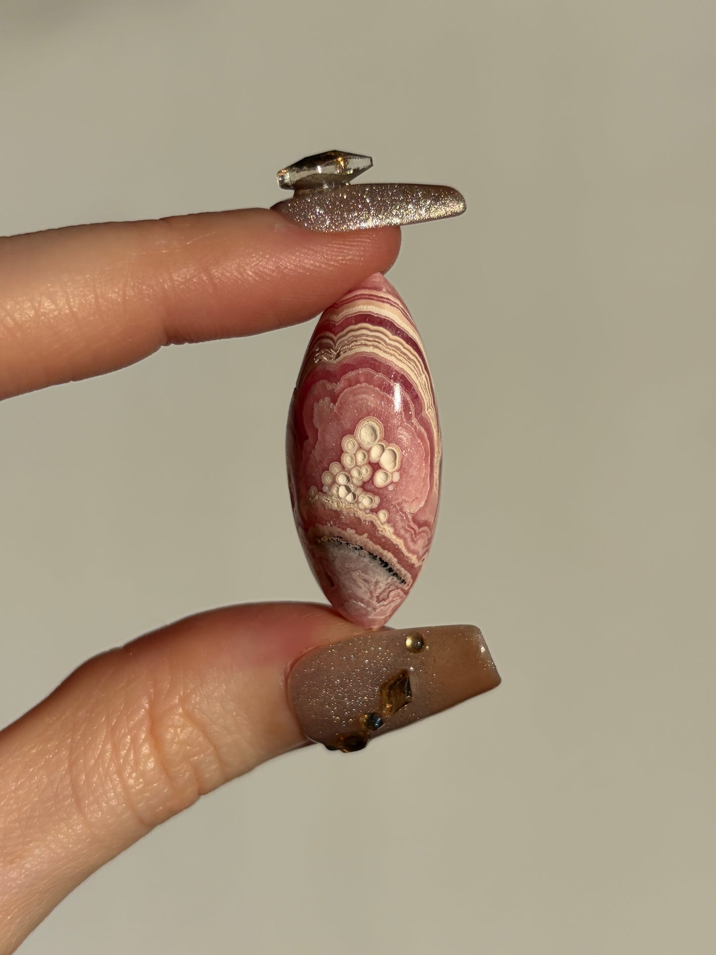 Floral Banded Rhodochrosite Shiva L