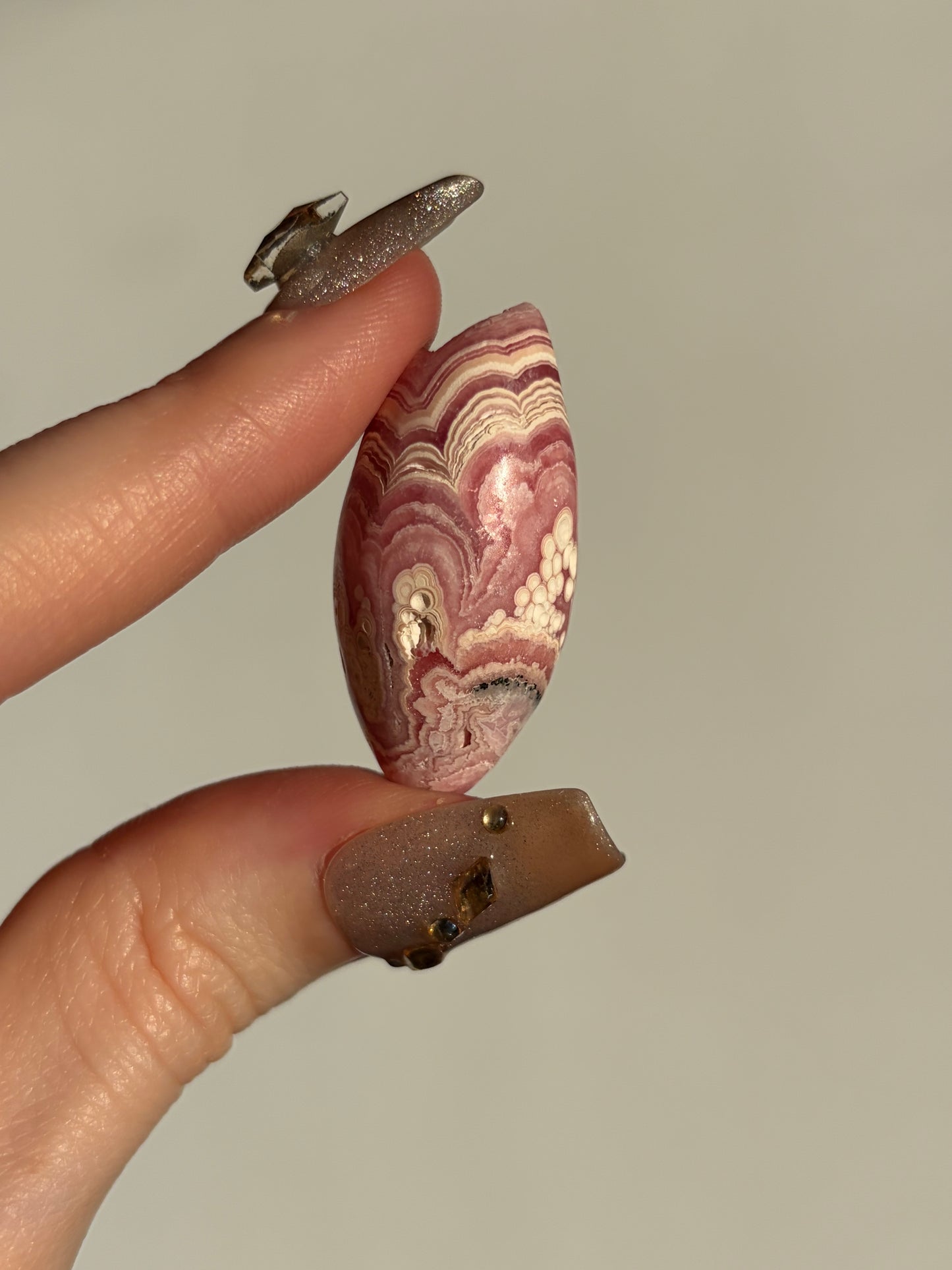 Floral Banded Rhodochrosite Shiva L