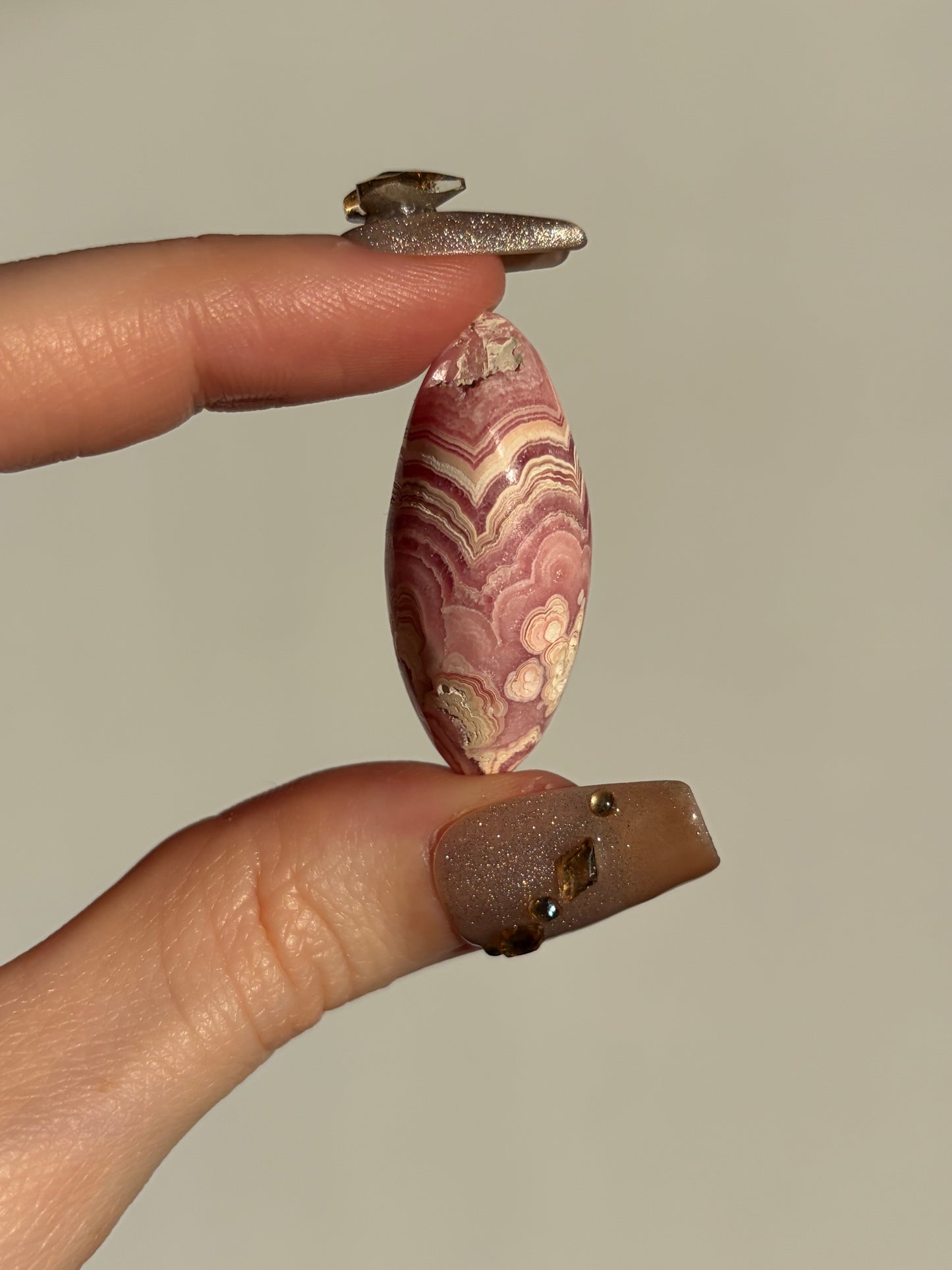 Floral Banded Rhodochrosite Shiva L