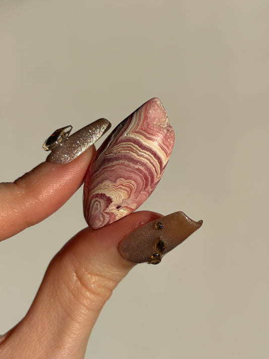 Floral Banded Rhodochrosite Shiva L