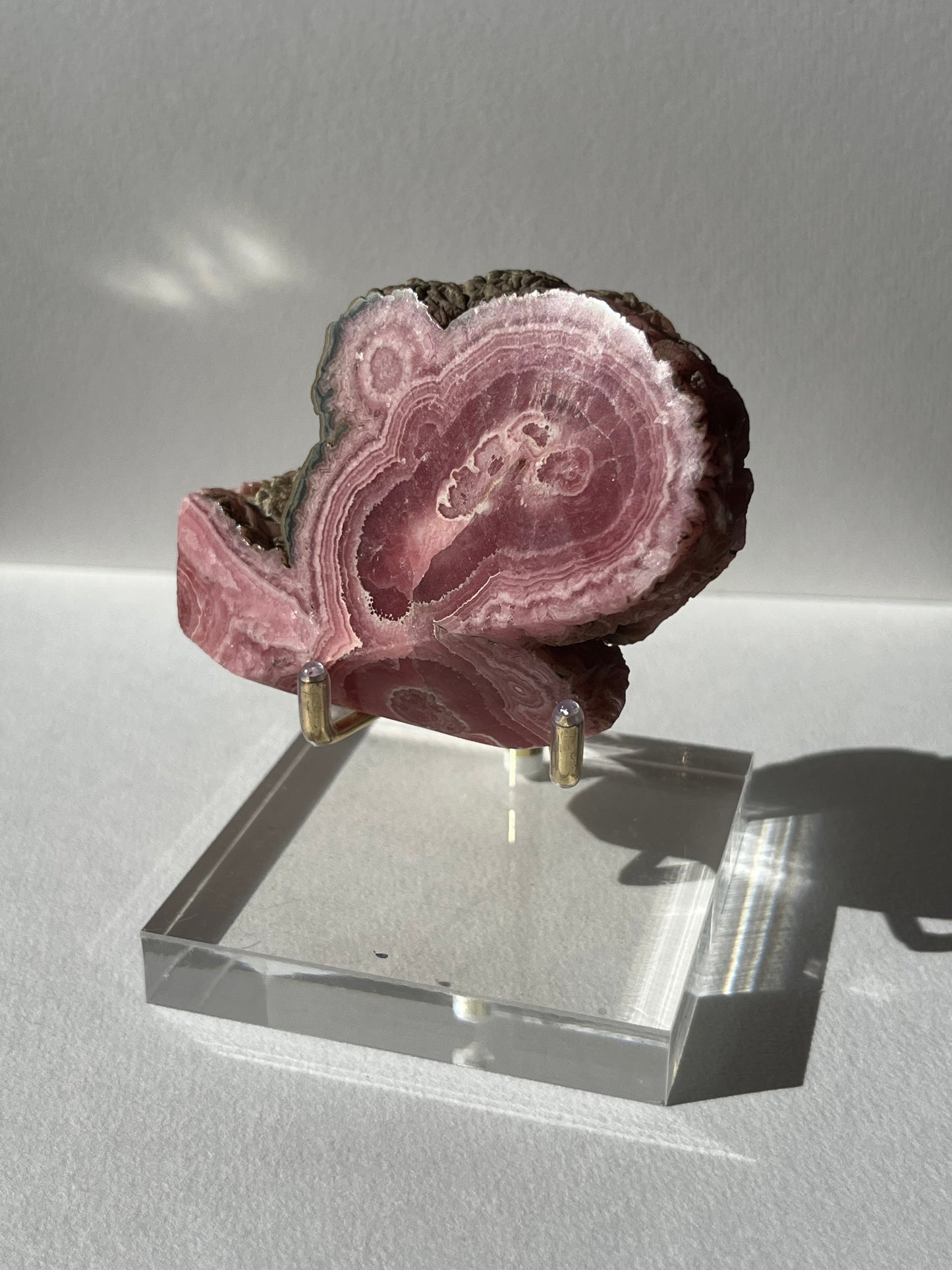 1980s Rhodochrosite Stalactite Formation C