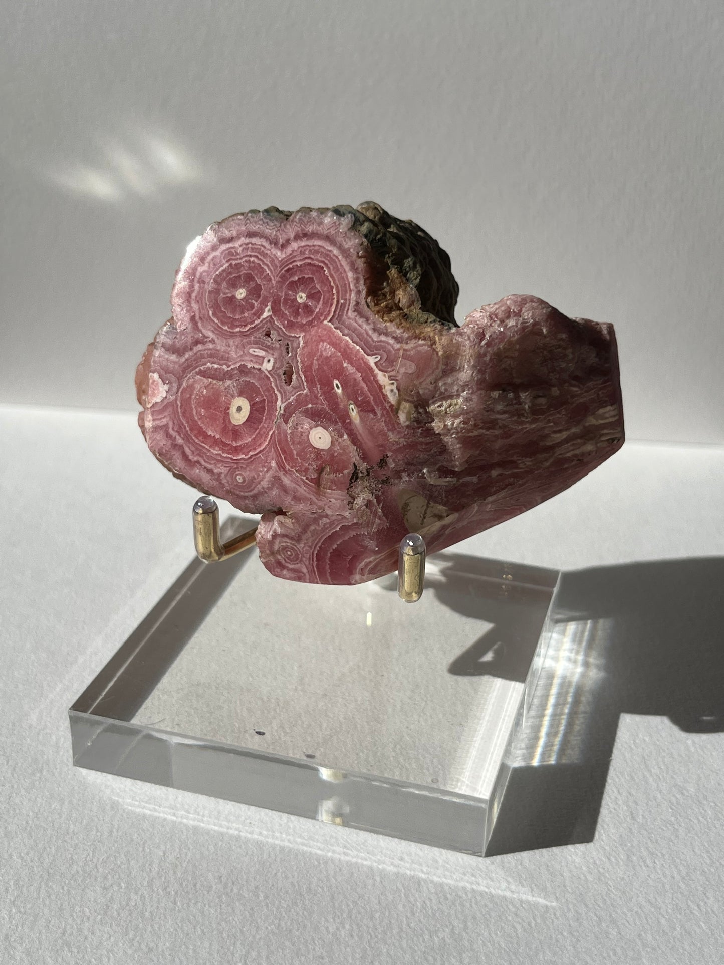 1980s Rhodochrosite Stalactite Formation C