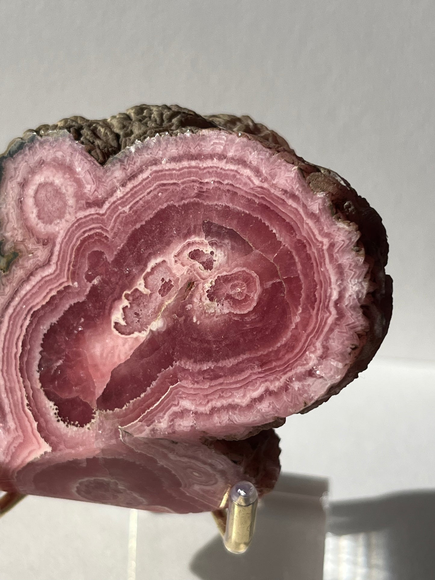1980s Rhodochrosite Stalactite Formation C