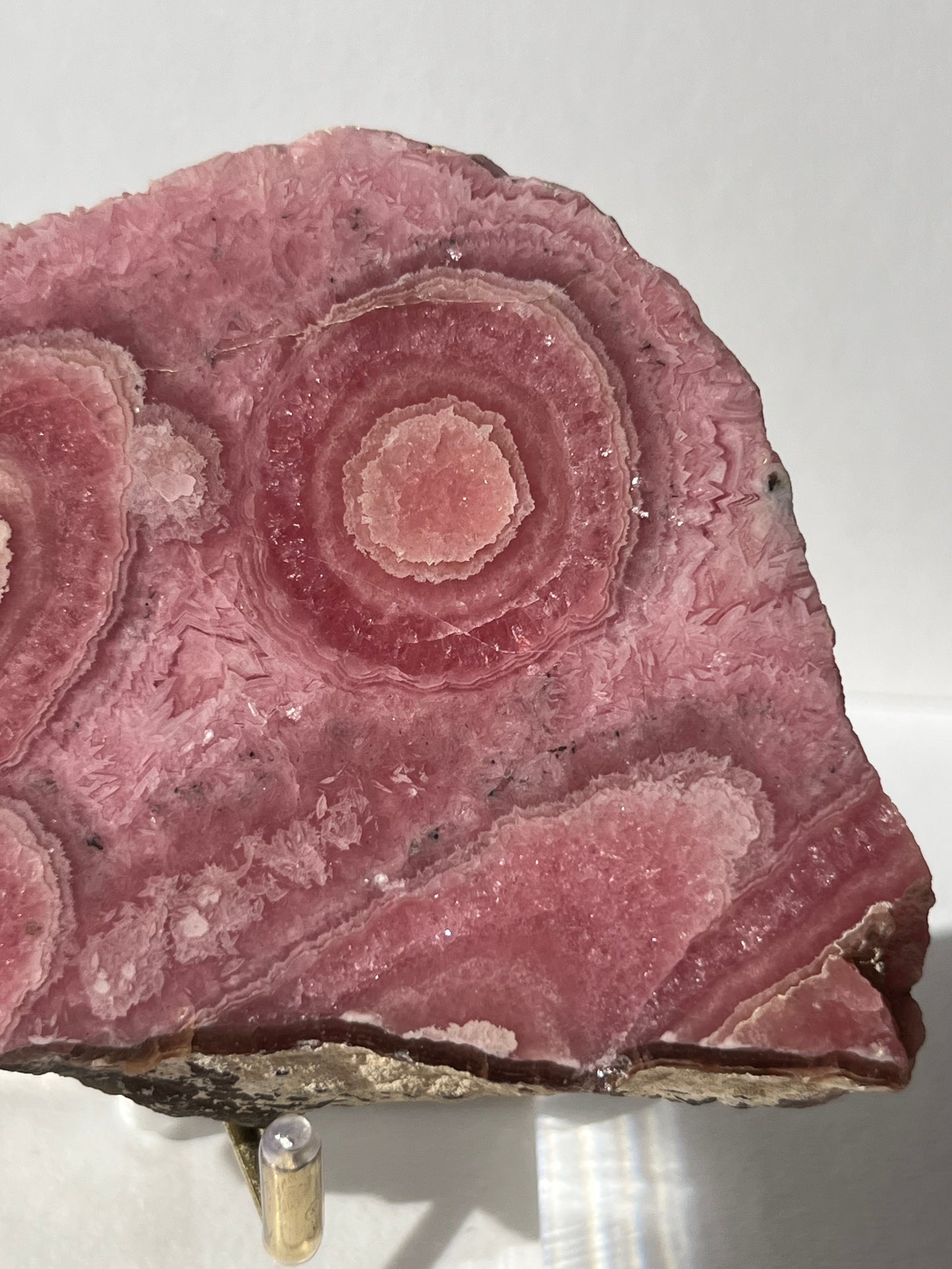 1980s Rhodochrosite Stalactite Formation A