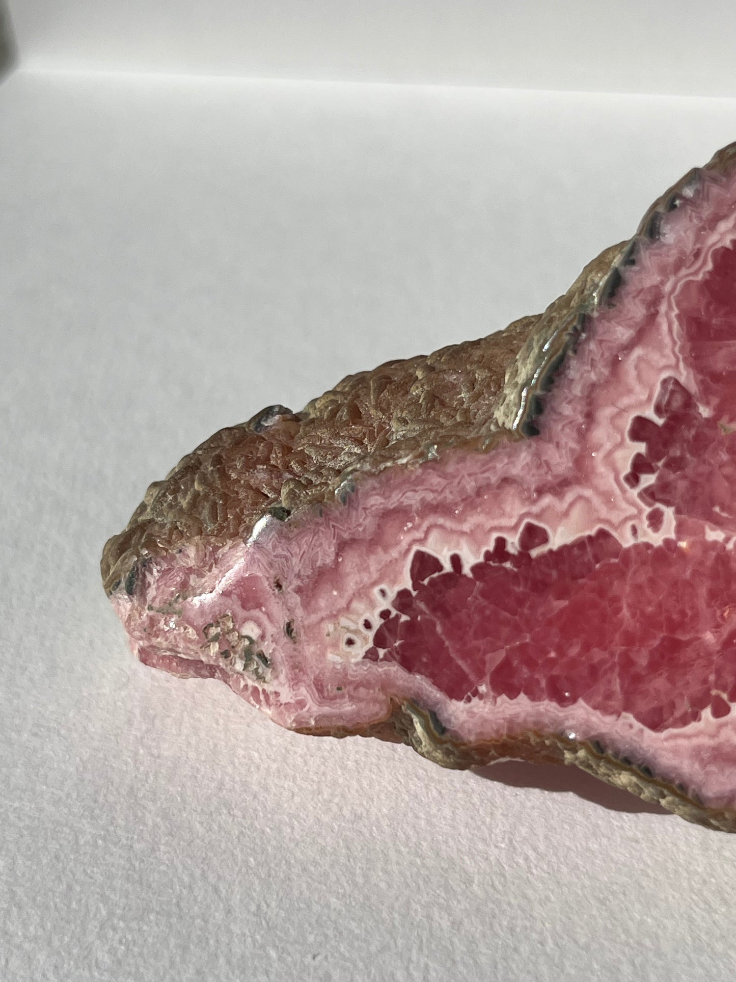 1980s Rhodochrosite Stalactite Formation D