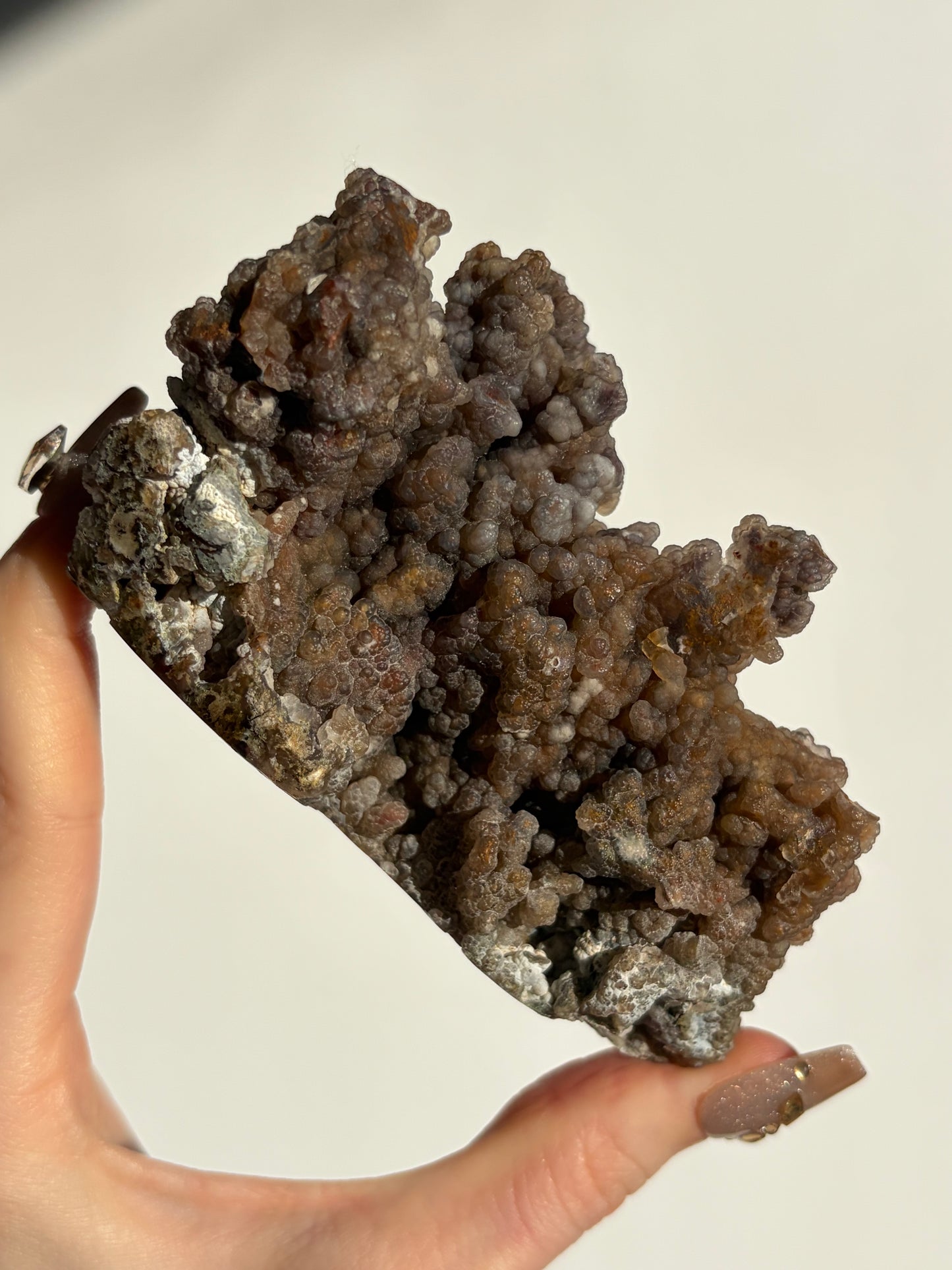 “The First Garden” Tembaga Moss in Chalcedony Botryoidal Freeform A