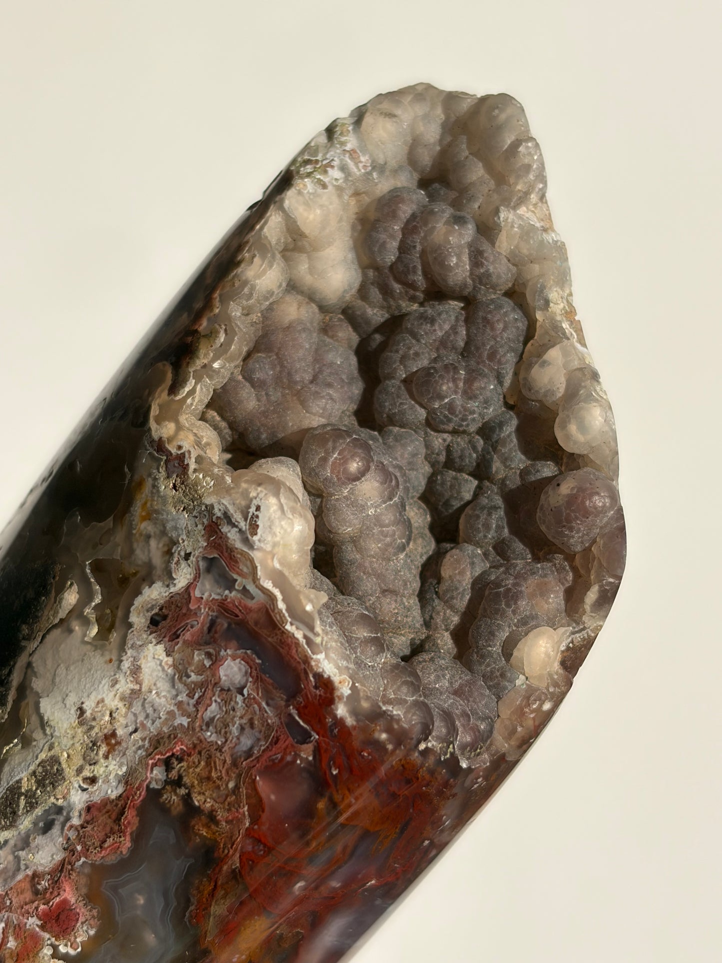 “Verdant Veils” Tembaga Moss in Chalcedony Botryoidal Freeform C