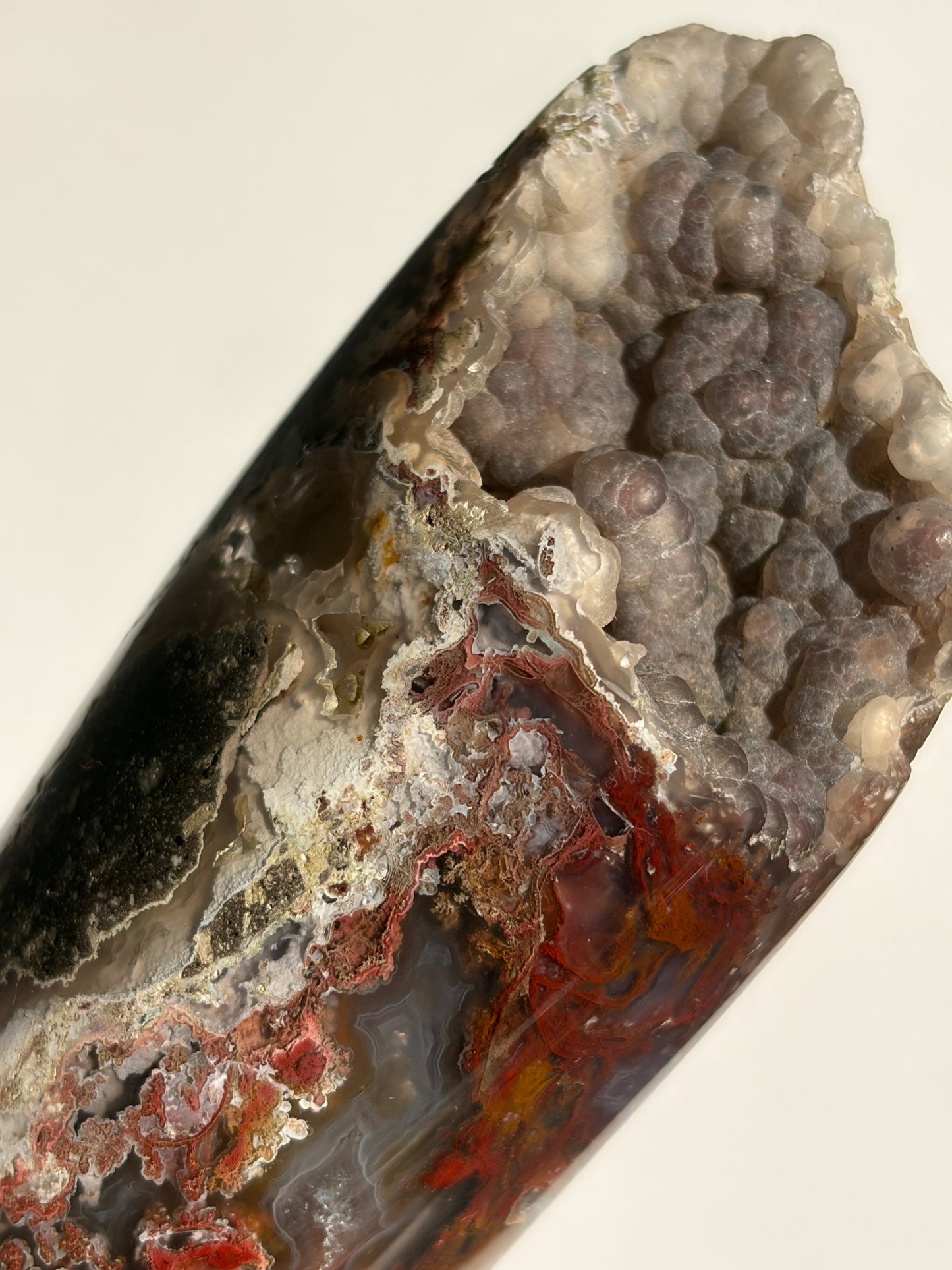 “Verdant Veils” Tembaga Moss in Chalcedony Botryoidal Freeform C