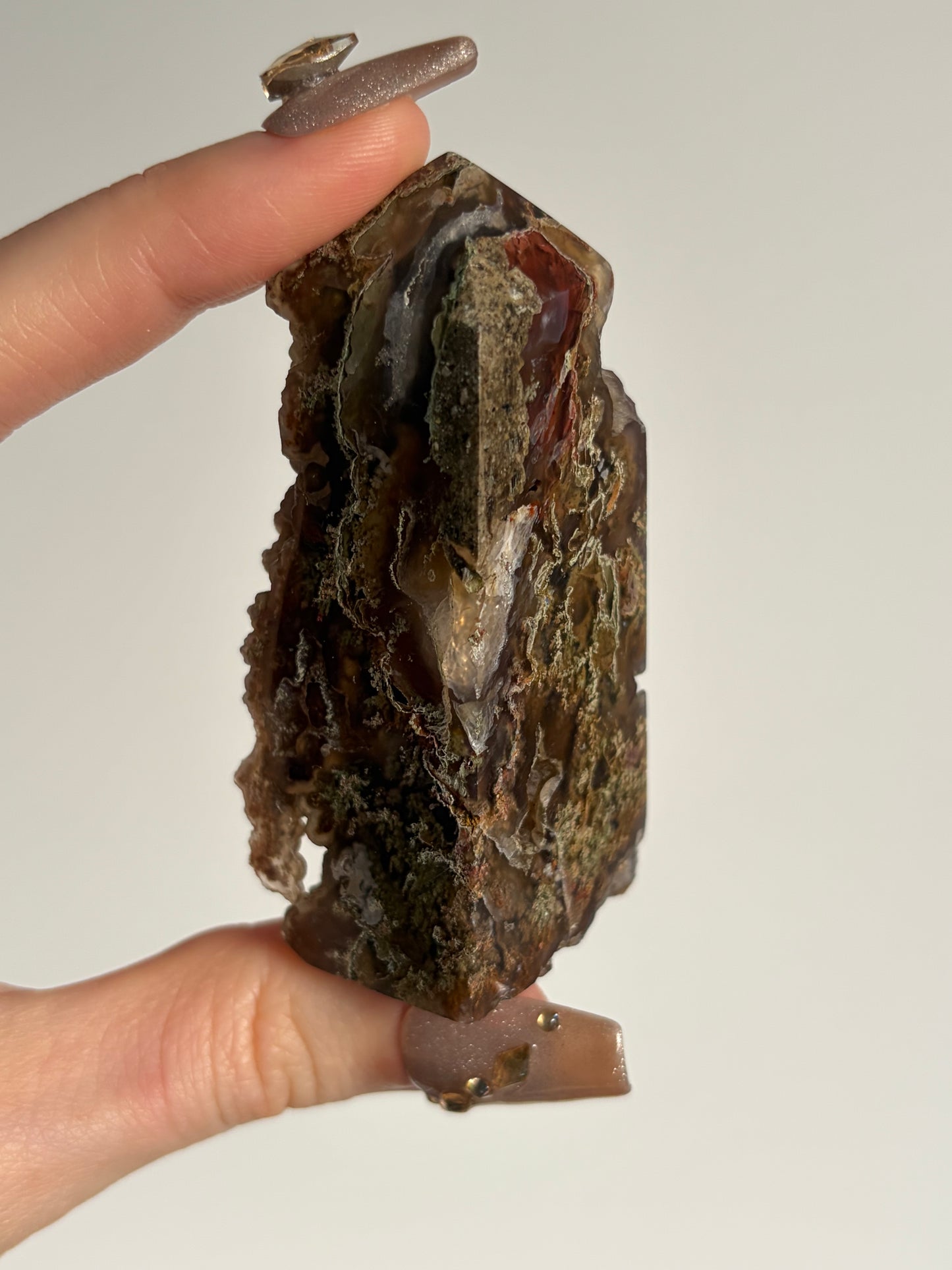 Tembaga Moss in Chalcedony Tower C