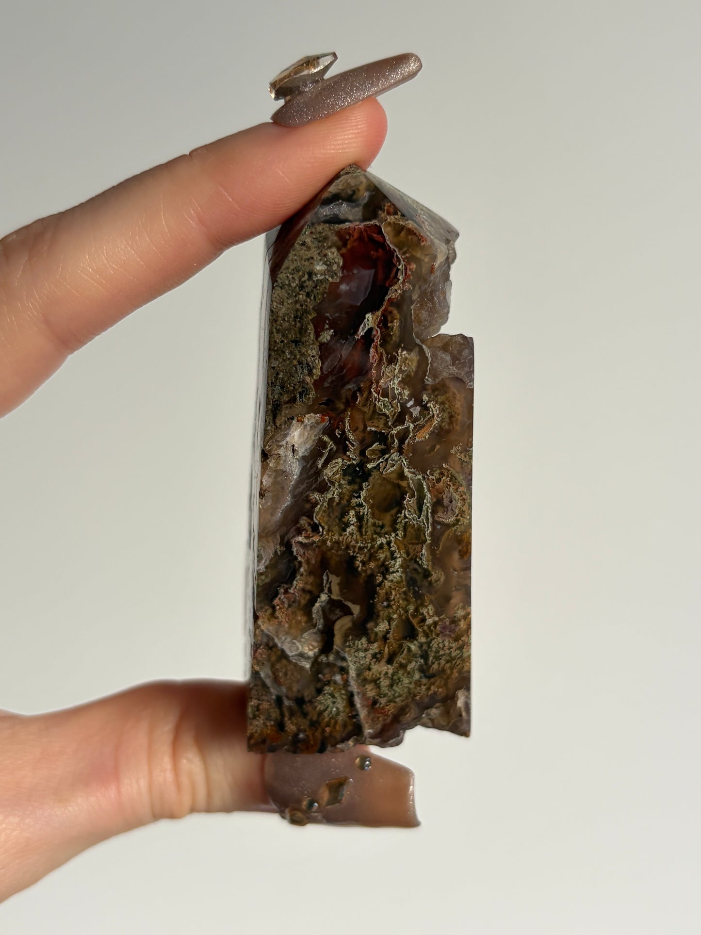 Tembaga Moss in Chalcedony Tower C
