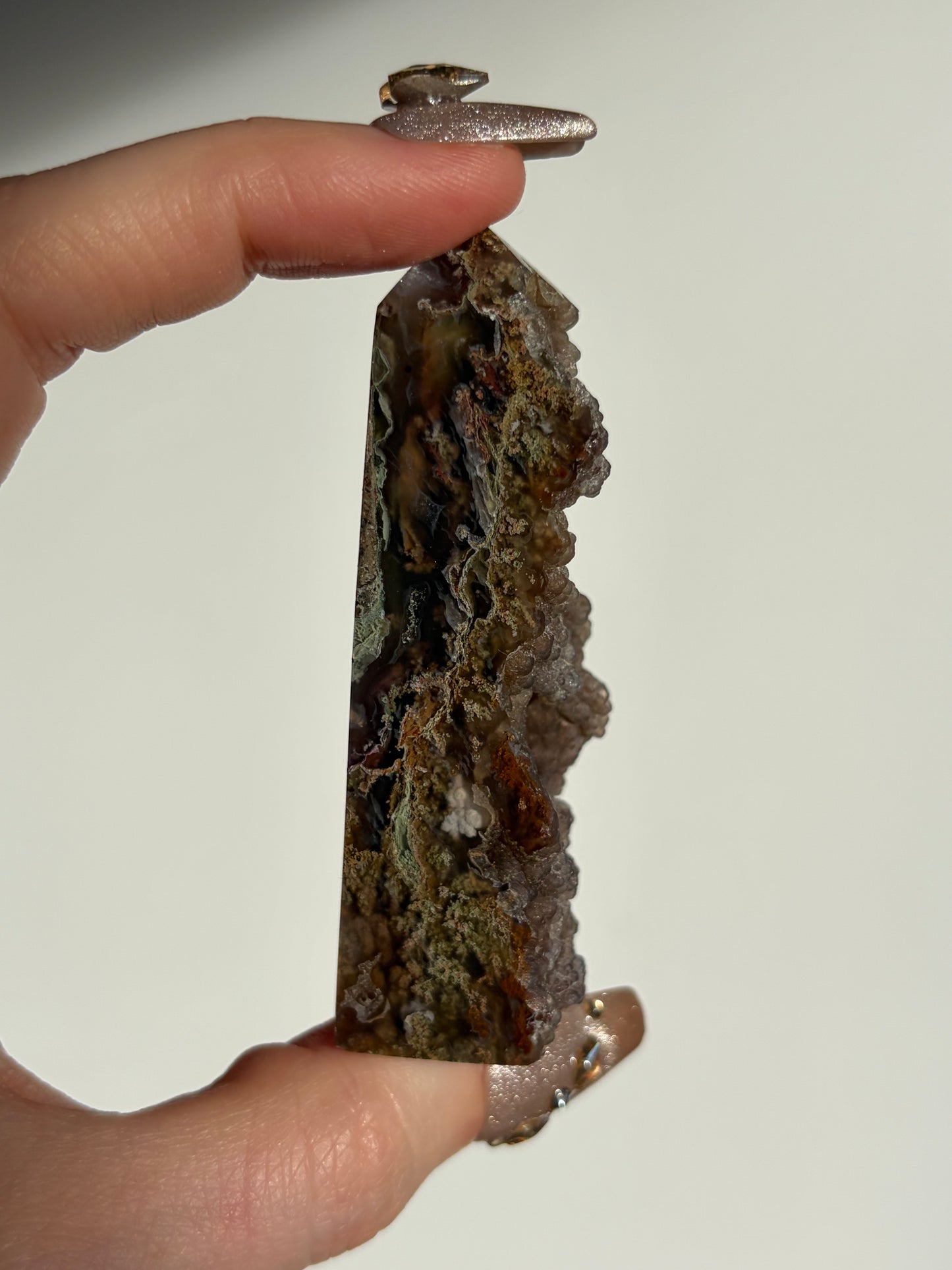 Tembaga Moss in Chalcedony Tower D