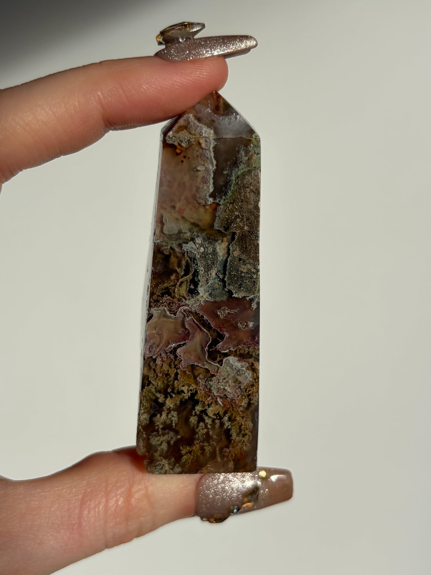 Tembaga Moss in Chalcedony Tower D
