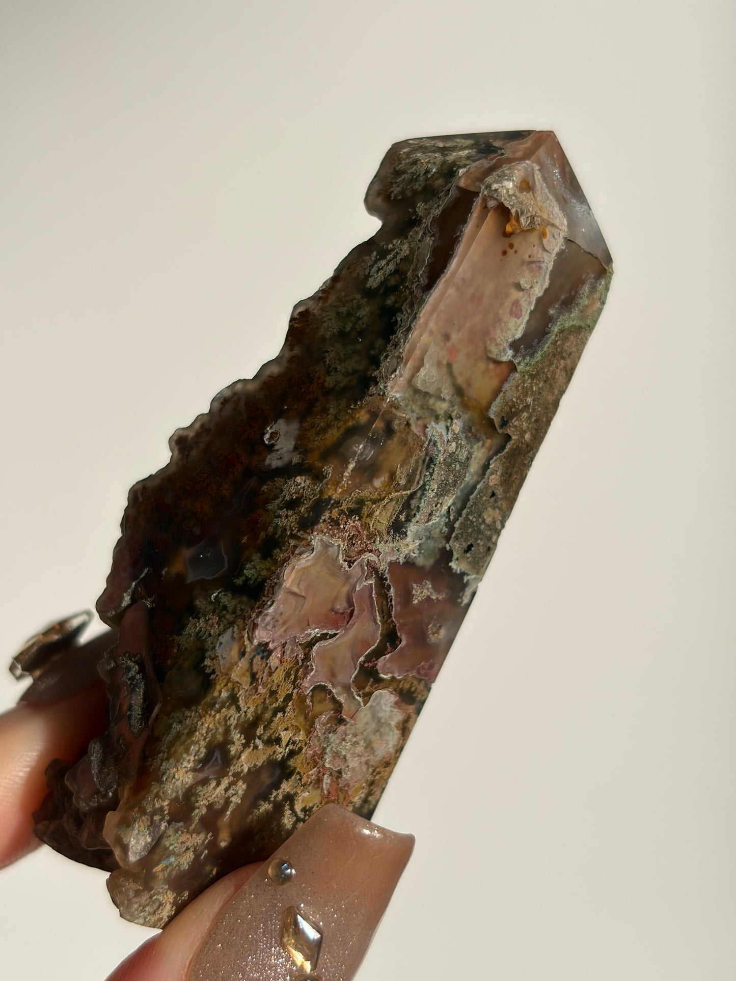 Tembaga Moss in Chalcedony Tower D