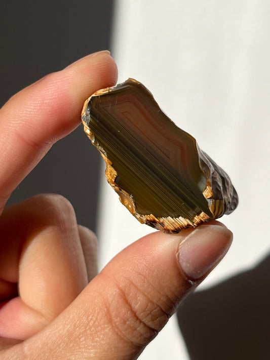'Sigil' West Indonesian River Agate Pair