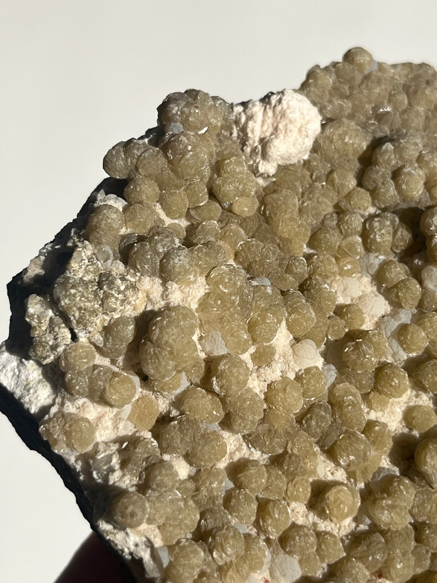 Yellow Gyrolite with Prehnite and Mordenite Specimen B